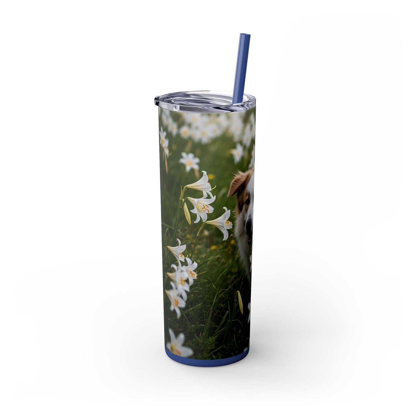 Pyrenean Shepherd Tumbler with Straw, 20oz