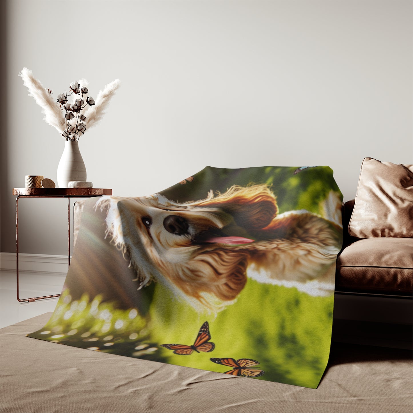Cockapoo Sweatshirt Blanket