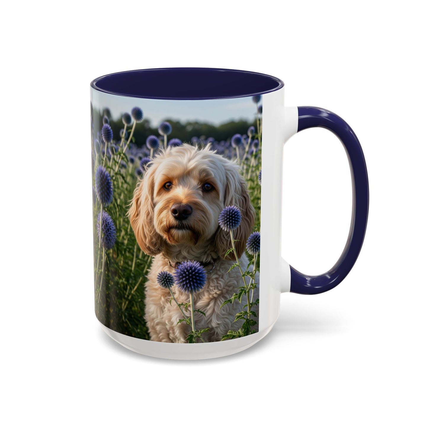 Spoodle Accent Coffee Mug - Perfect Gift for Dog Lovers