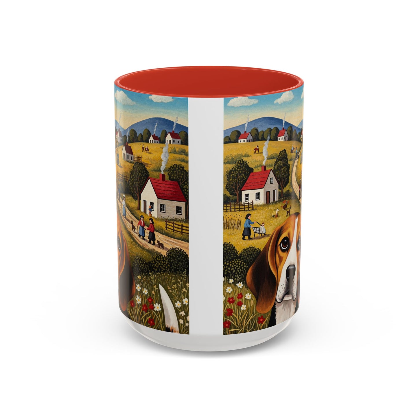 Beagle Accent Coffee Mug - Perfect Gift for Dog Lovers