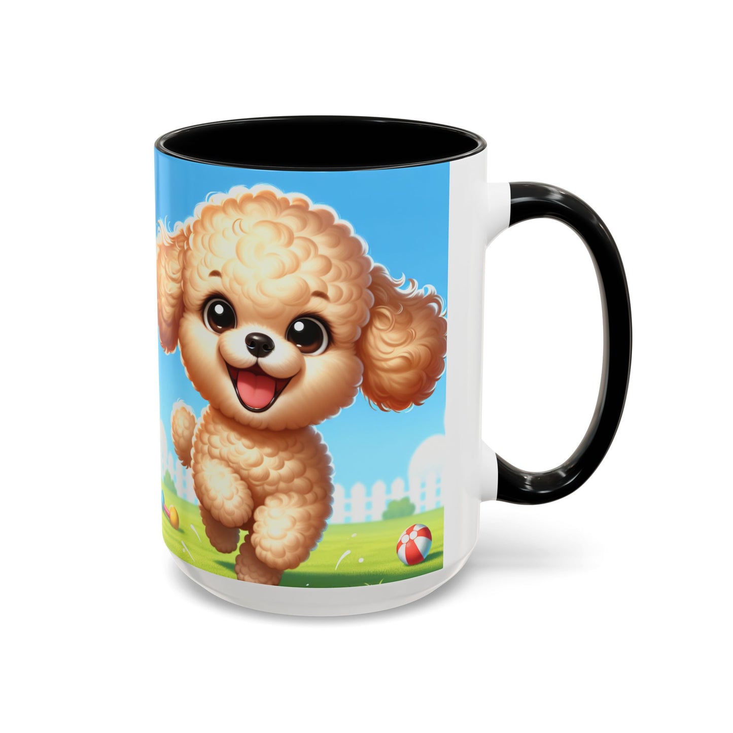 Miniature Poodle Accent Coffee Mug - Perfect Gift for Dog Lovers