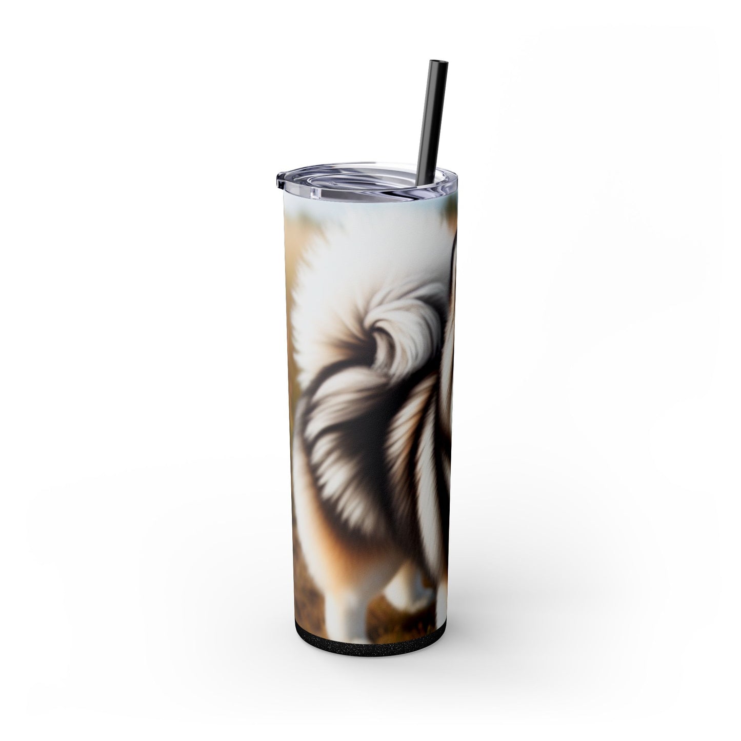 Pomsky Tumbler with Straw, 20oz