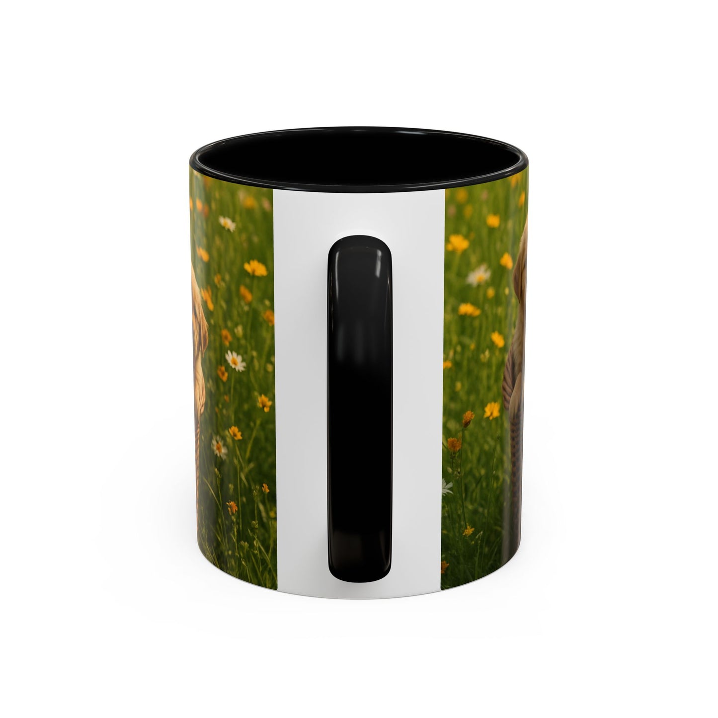 Golden Retriever puppies Accent Coffee Mug - Perfect Gift for Dog Lovers