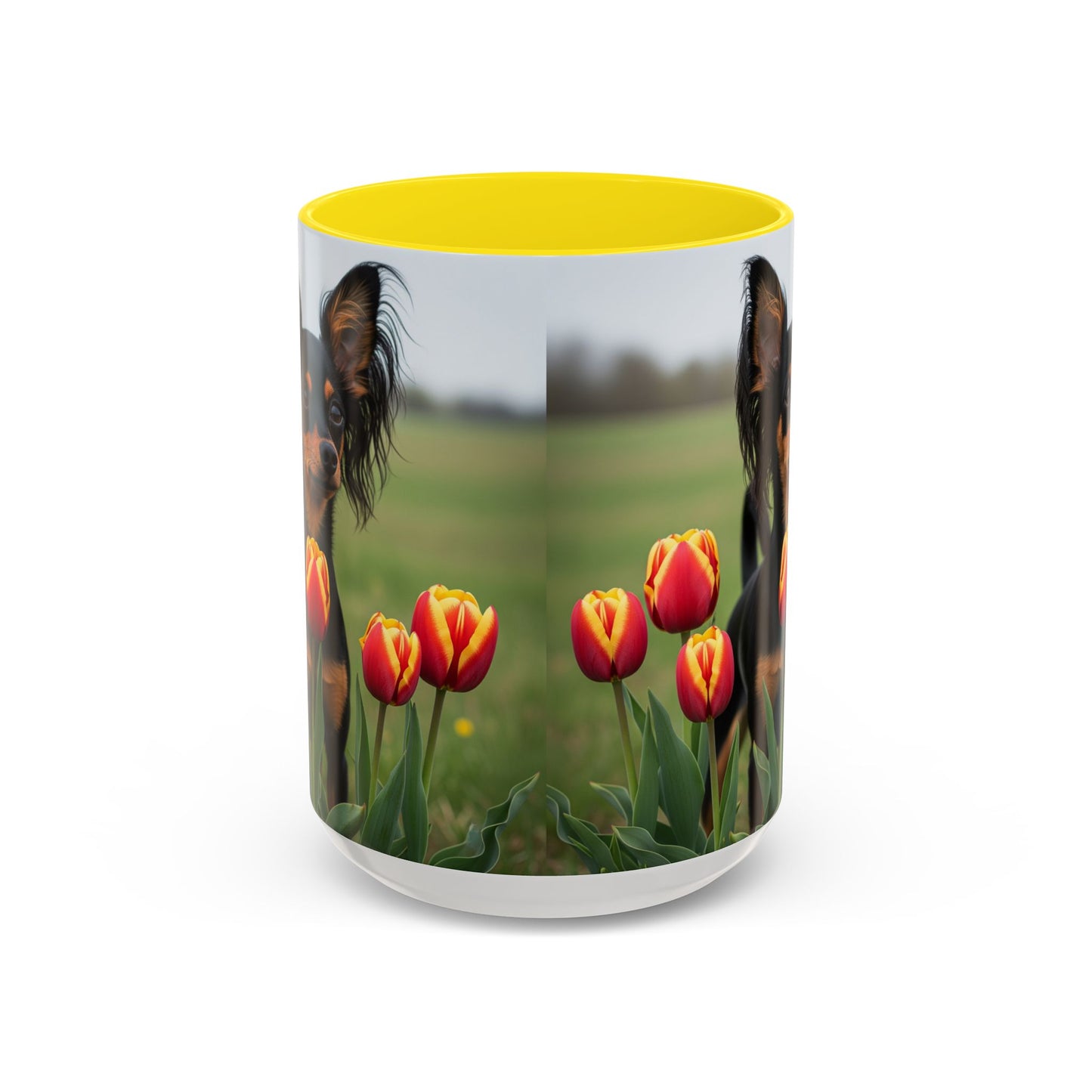 Russian Toy Dog Accent Coffee Mug - Perfect Gift for Dog Lovers