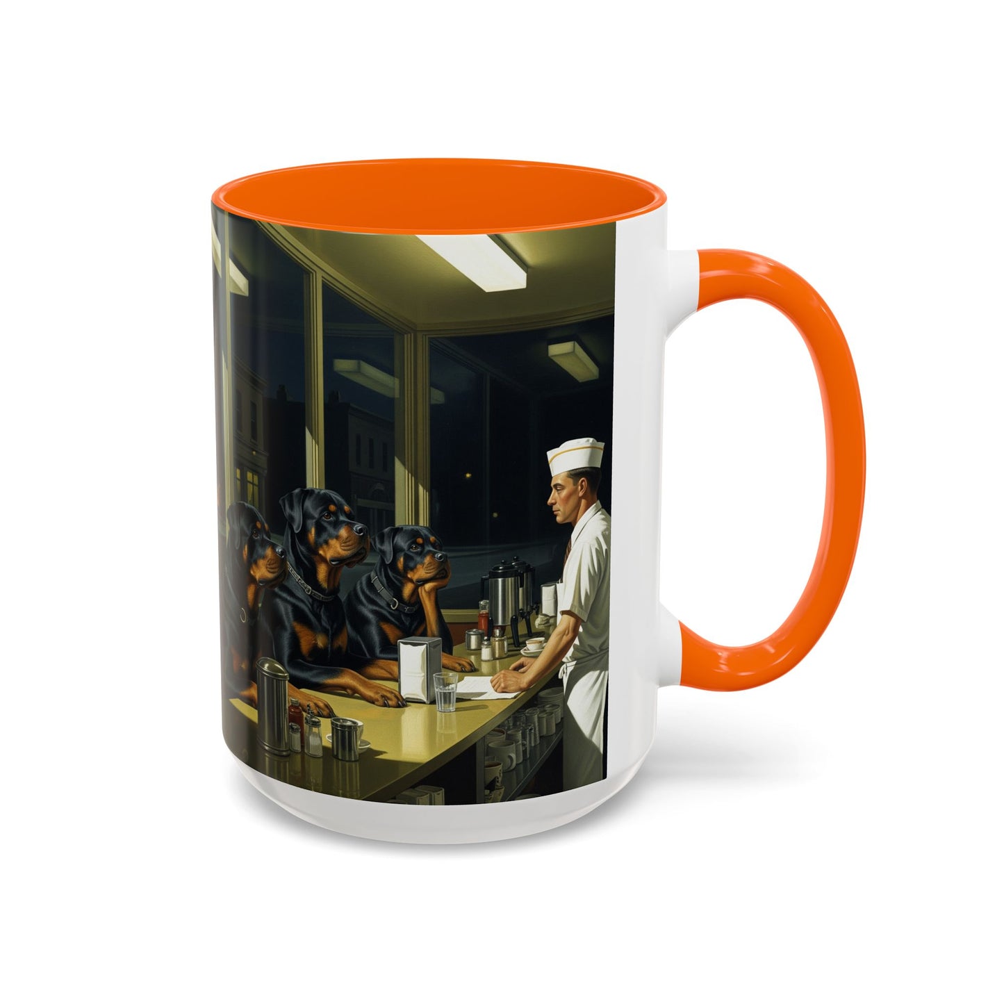 Rottweiler Accent Coffee Mug - Perfect Gift for Dog Lovers