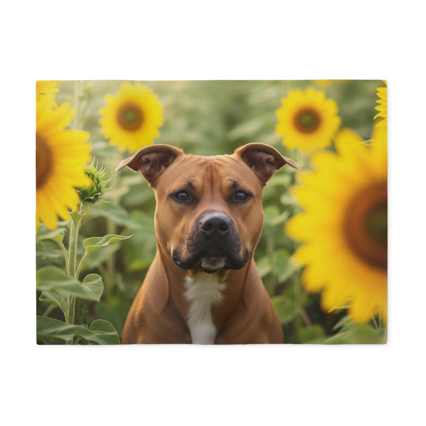 American Staffordshire Terrier Sweatshirt Blanket