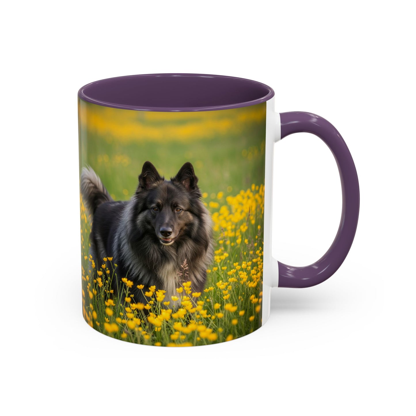 Belgian Sheepdog Accent Coffee Mug - Perfect Gift for Dog Lovers