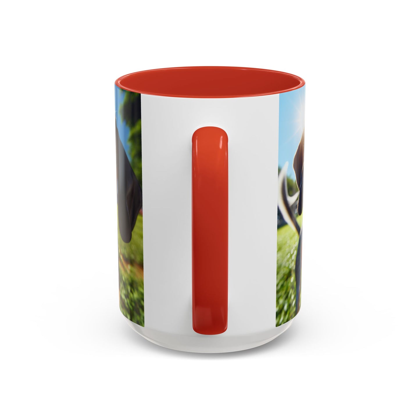 Bluetick Coonhound Accent Coffee Mug - Perfect Gift for Dog Lovers