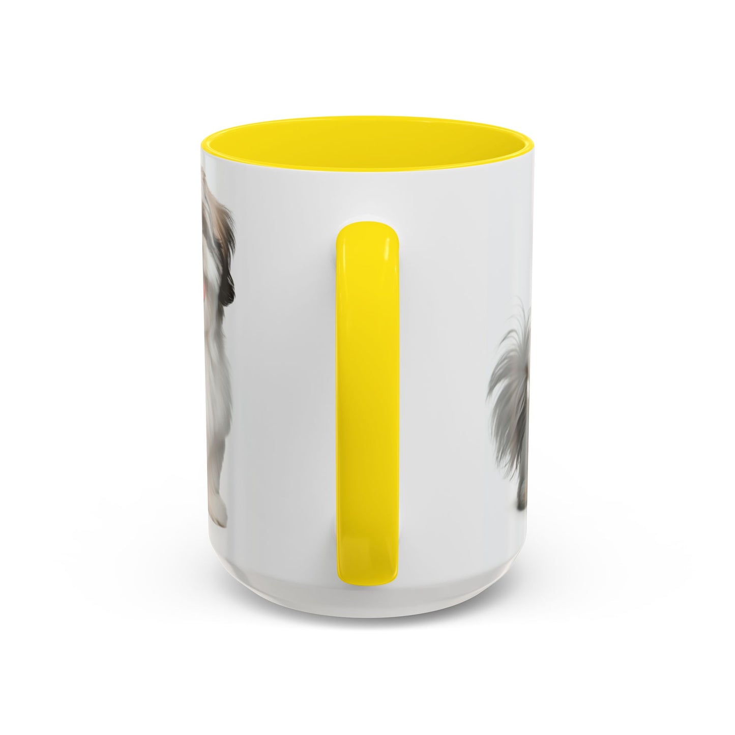 Taza de café con detalles de Shih-chon: el regalo perfecto para los amantes de los perros