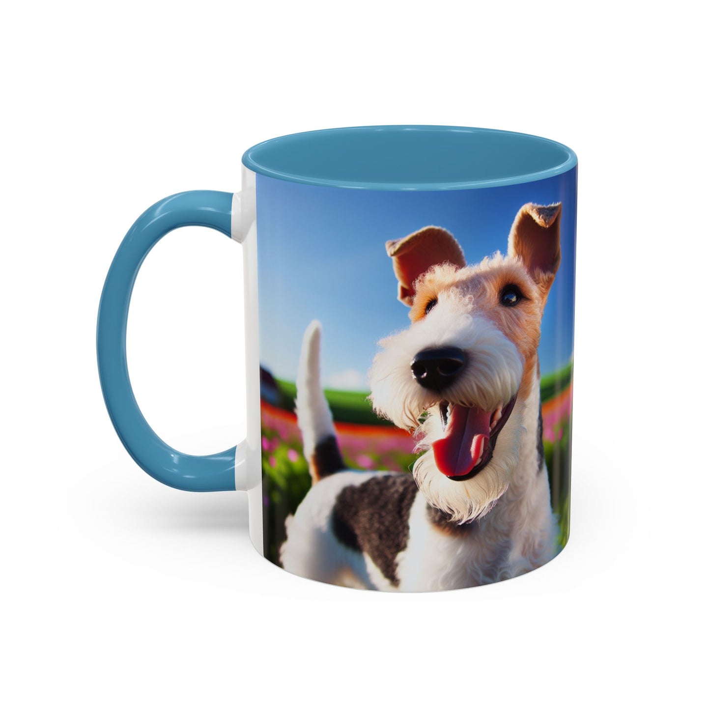 Wire Fox Terrier Accent Coffee Mug - Perfect Gift for Dog Lovers