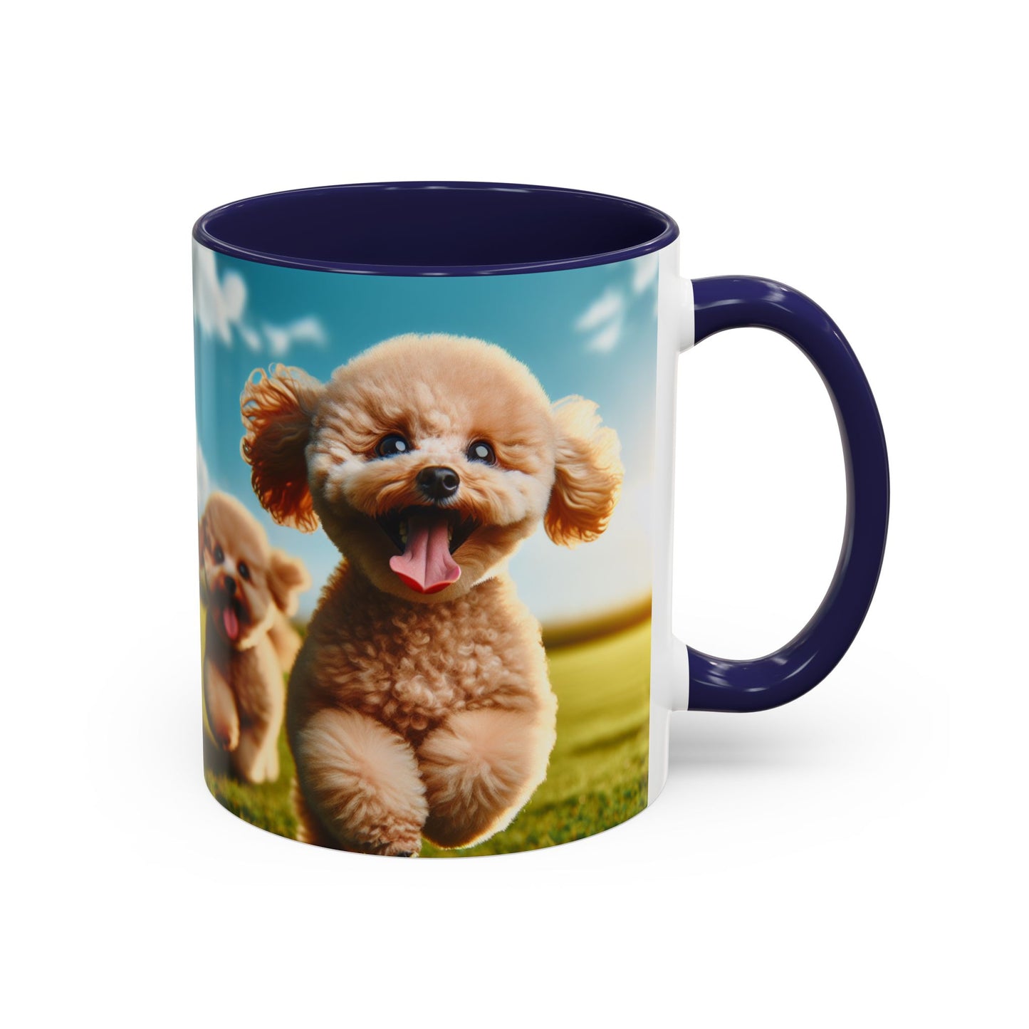 Toy Poodle Accent Coffee Mug - Perfect Gift for Dog Lovers
