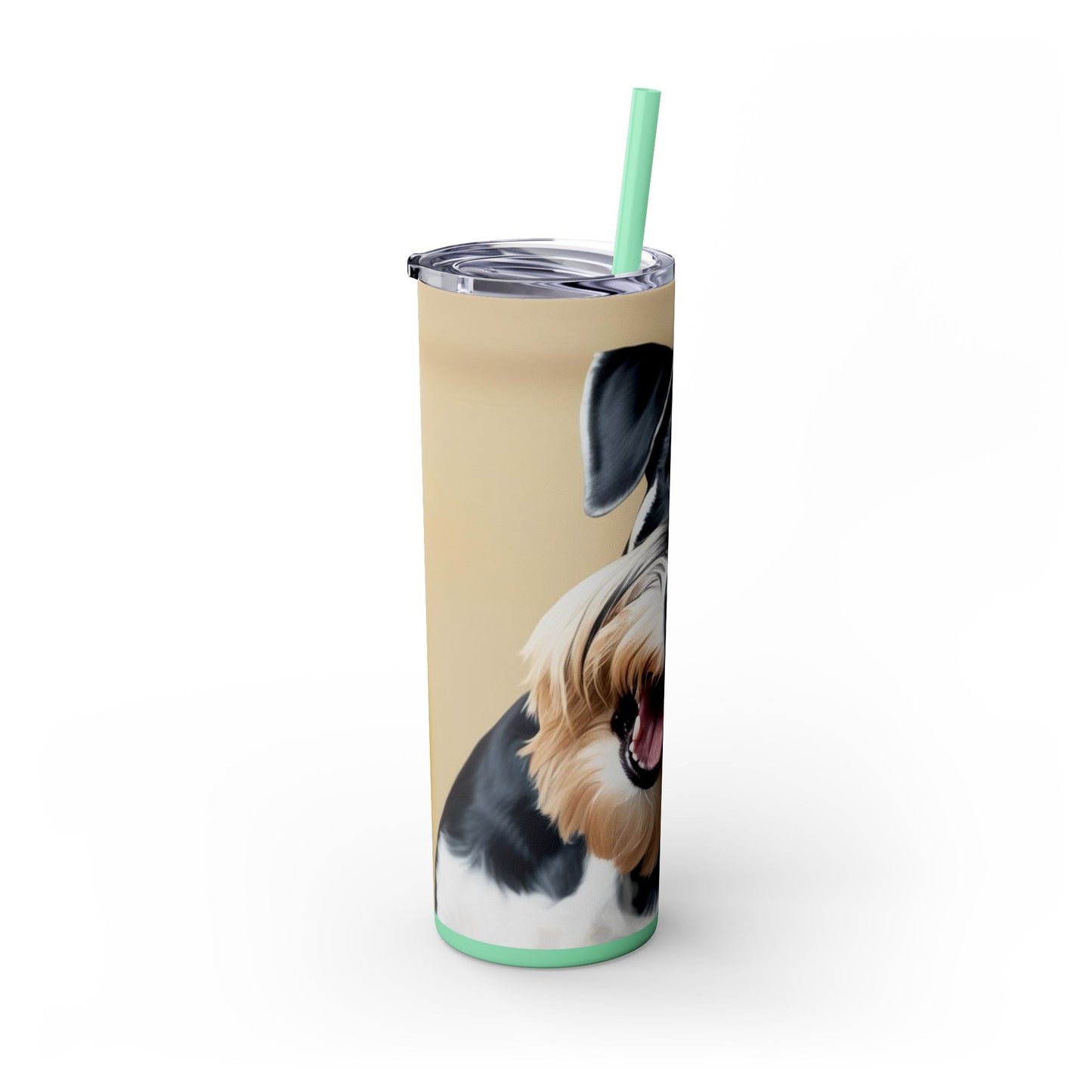 Giant Schnauzer Tumbler with Straw, 20oz