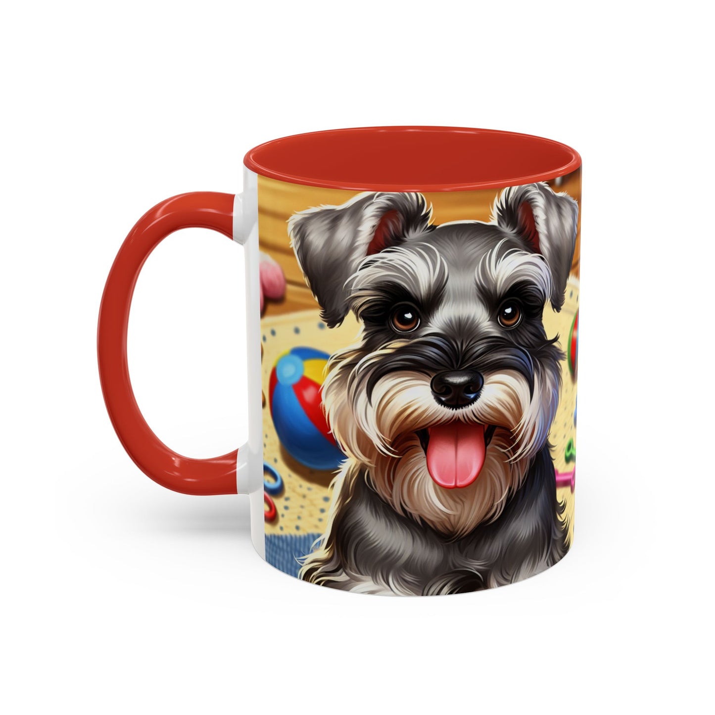 Miniature Schnauzer Accent Coffee Mug - Perfect Gift for Dog Lovers