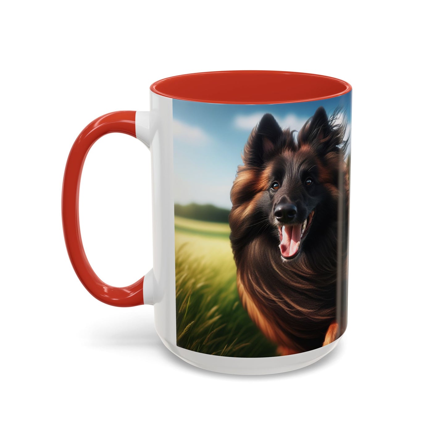 Belgian Shepherd Dog Tervuren Accent Coffee Mug - Perfect Gift for Dog Lovers