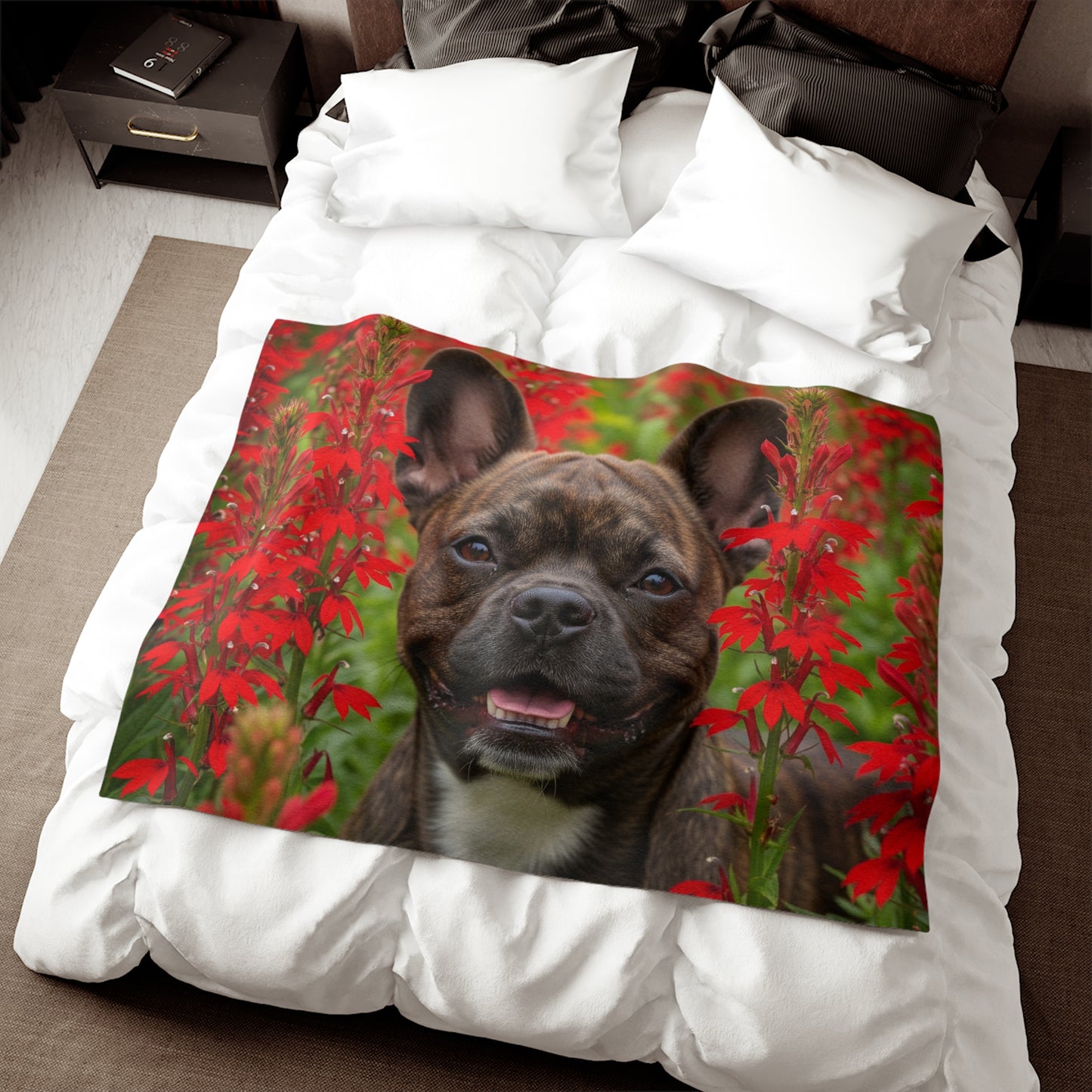 Frenchton Sweatshirt Blanket