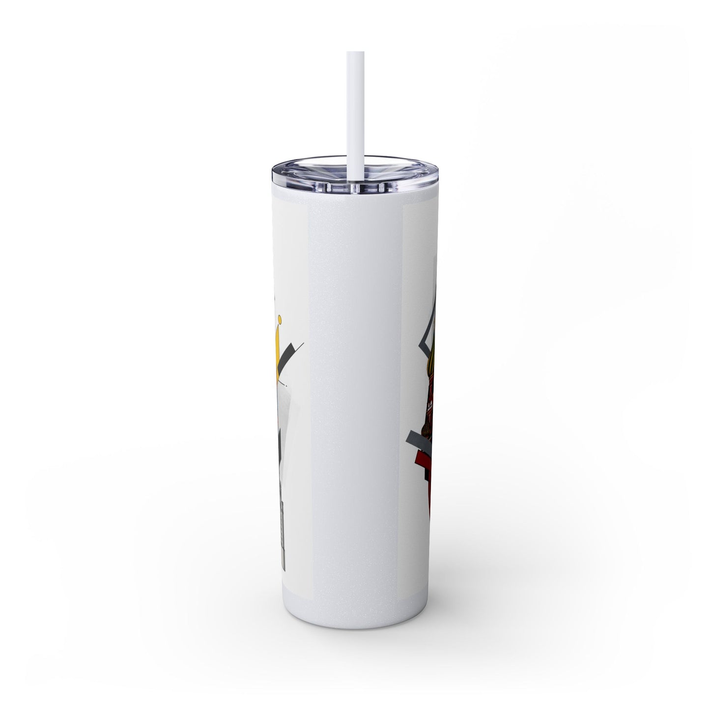 Russian Toy Skinny Tumbler with Straw, 20oz