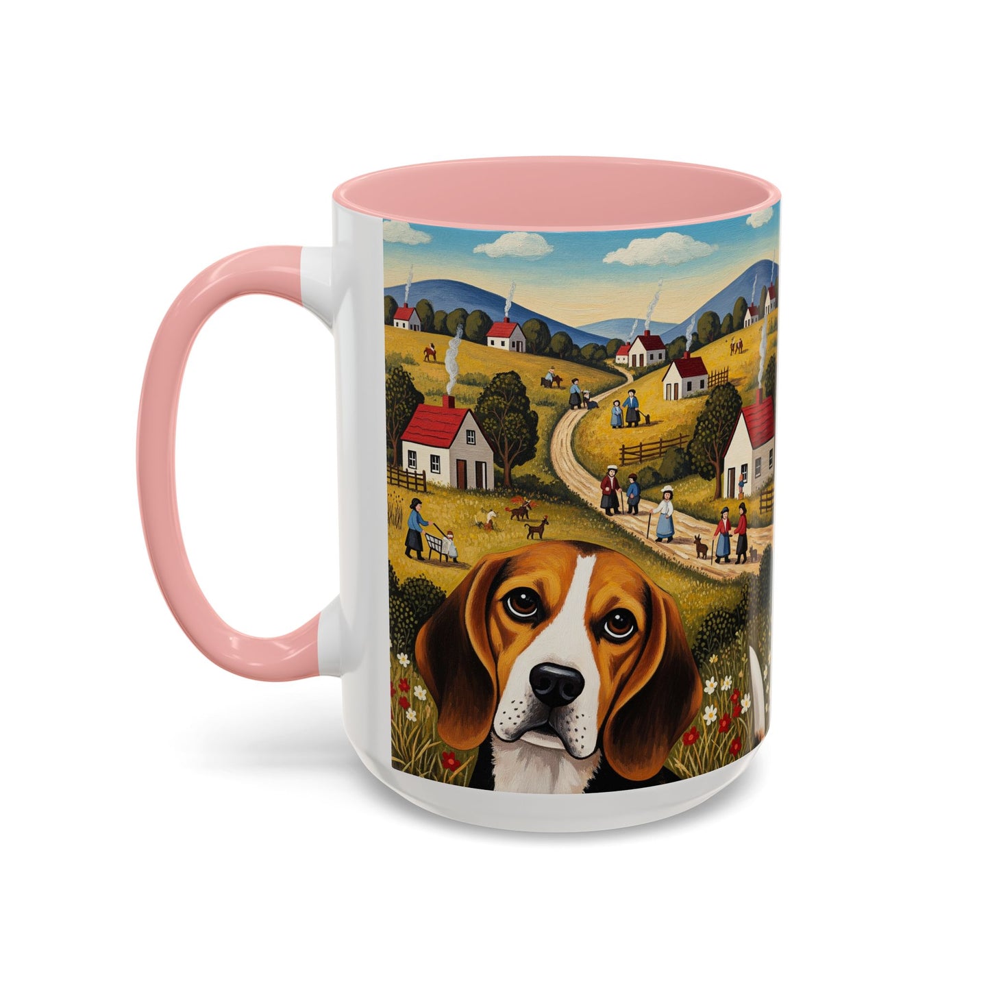 Beagle Accent Coffee Mug - Perfect Gift for Dog Lovers