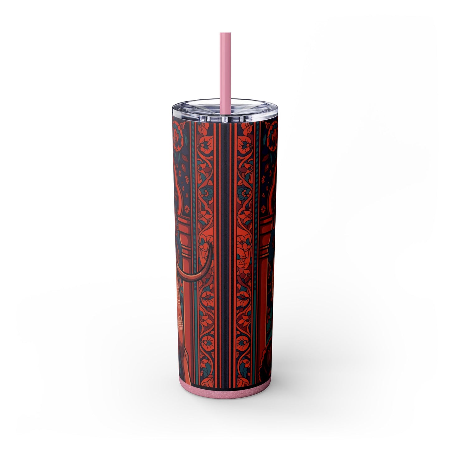 Bully Kutta Skinny Tumbler with Straw, 20oz