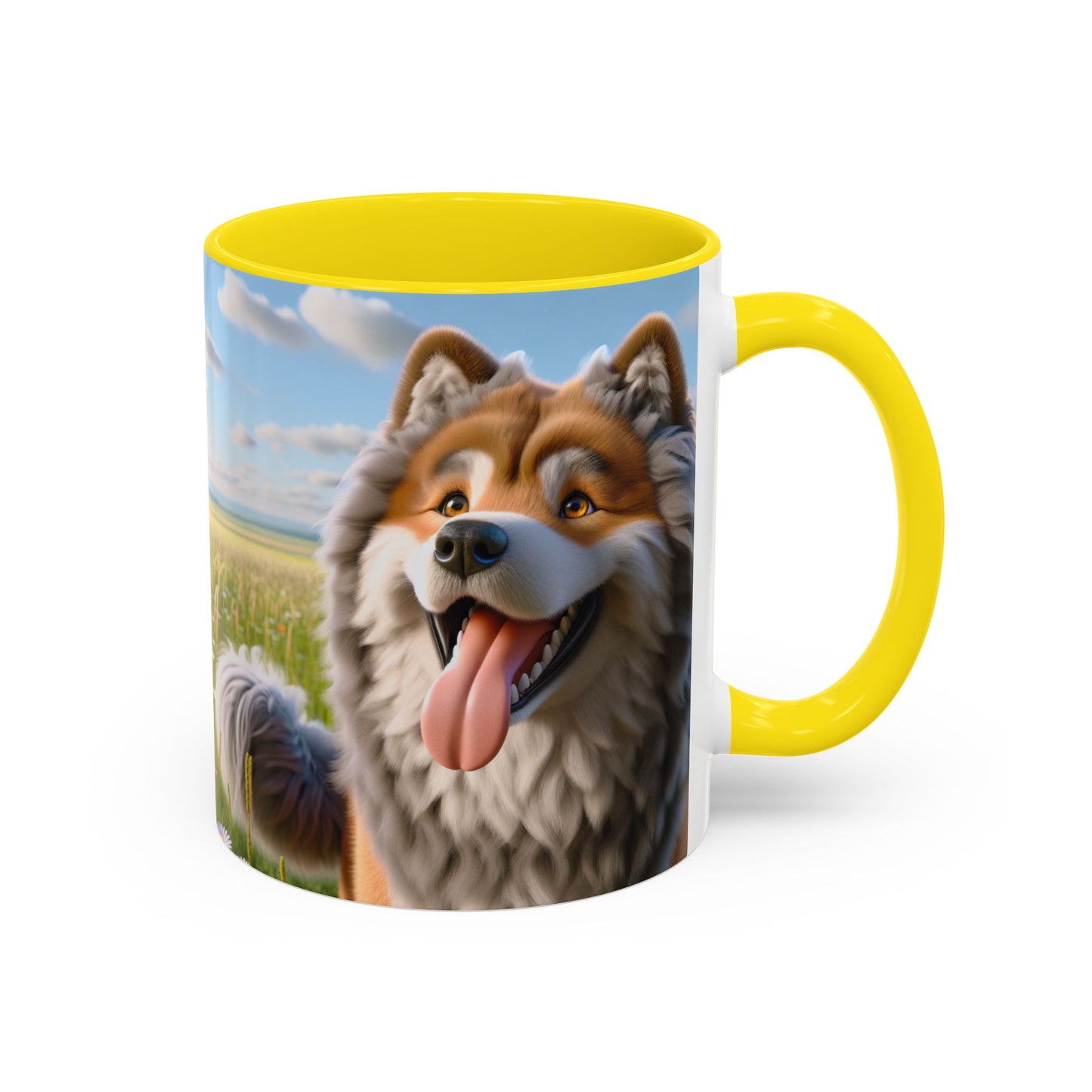 Hokkaido Accent Coffee Mug - Perfect Gift for Dog Lovers