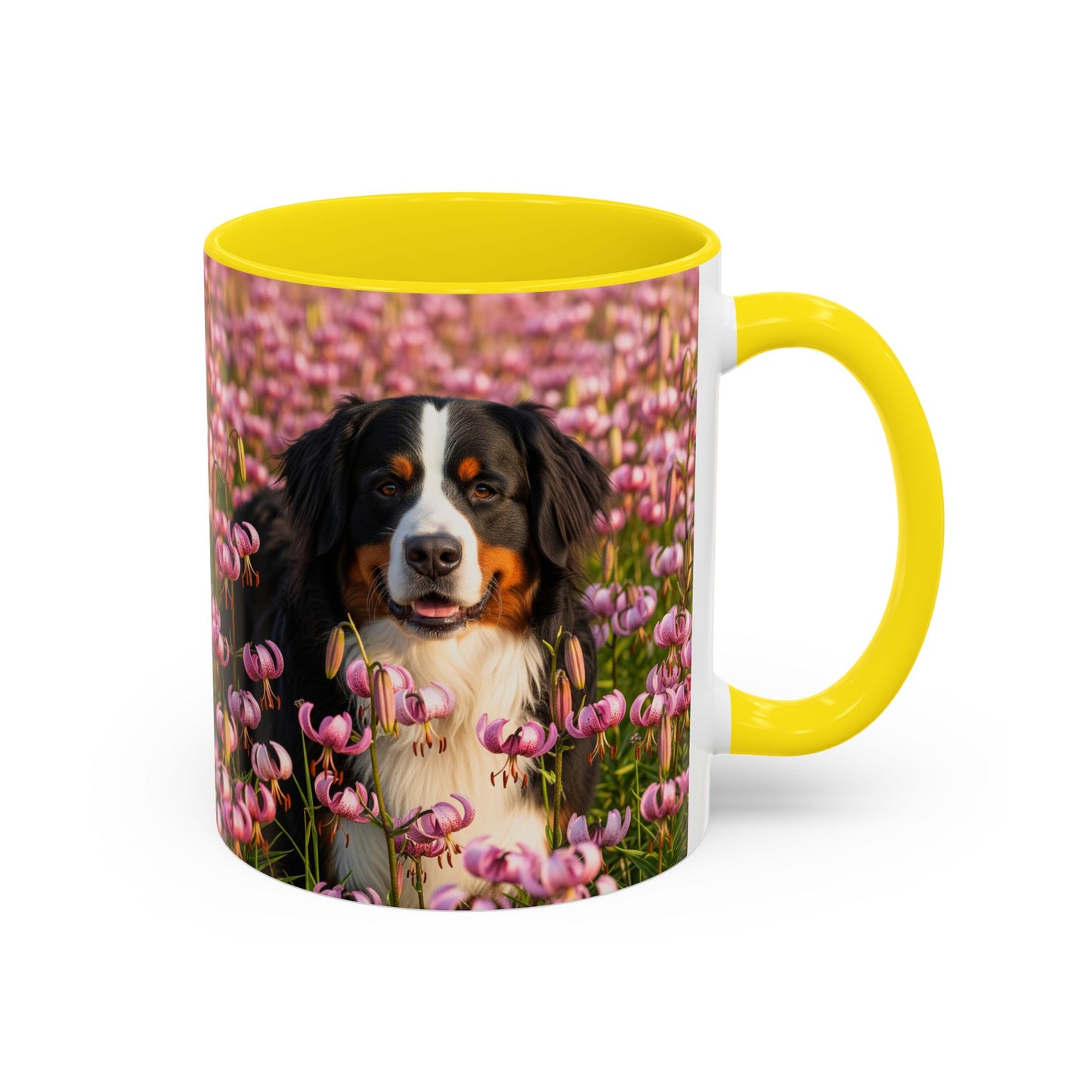 Bernese Mountain Dog Accent Coffee Mug - Perfect Gift for Dog Lovers