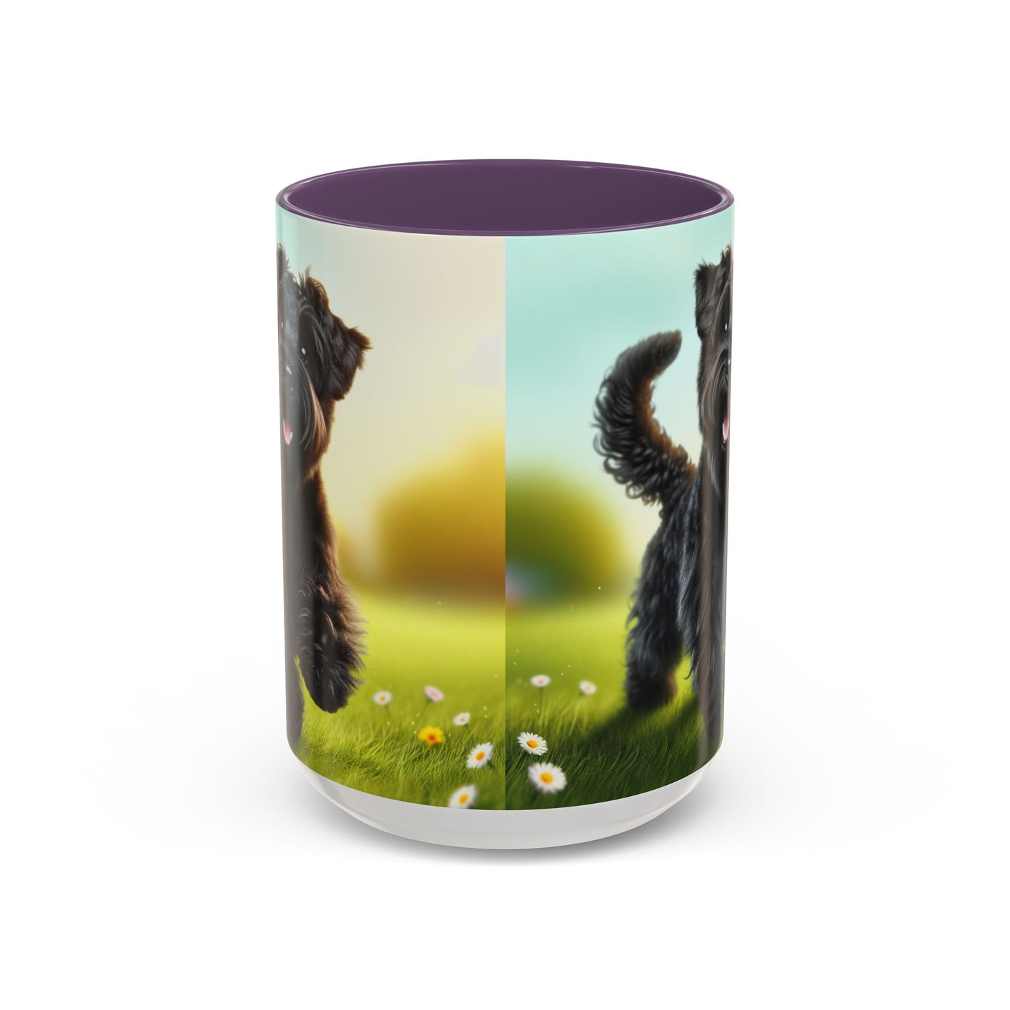 Russian Black Terrier Accent Coffee Mug - Perfect Gift for Dog Lovers