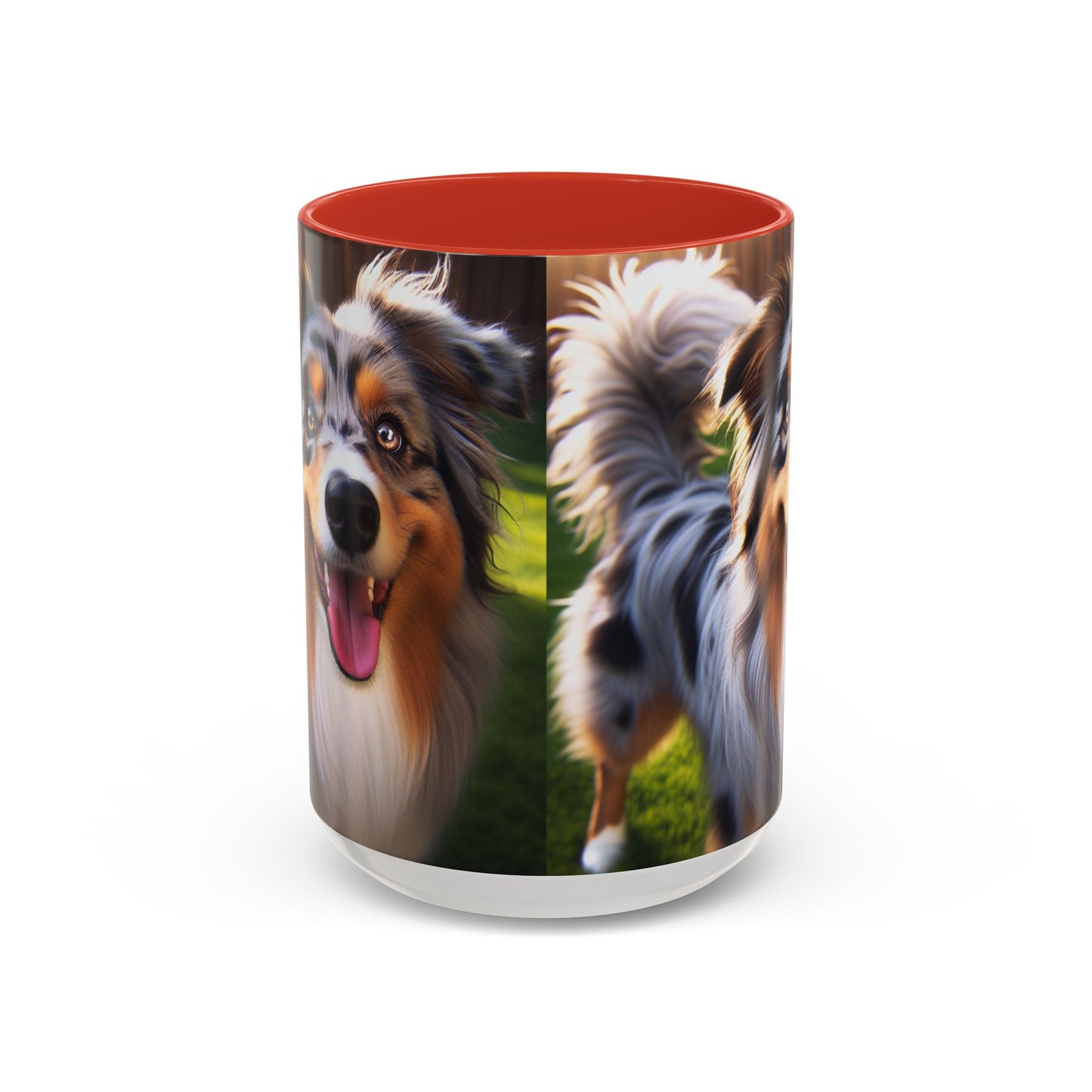 Australian Shepherd Accent Coffee Mug - Perfect Gift for Dog Lovers