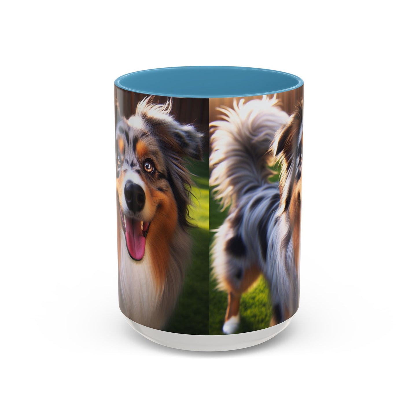 Australian Shepherd Accent Coffee Mug - Perfect Gift for Dog Lovers