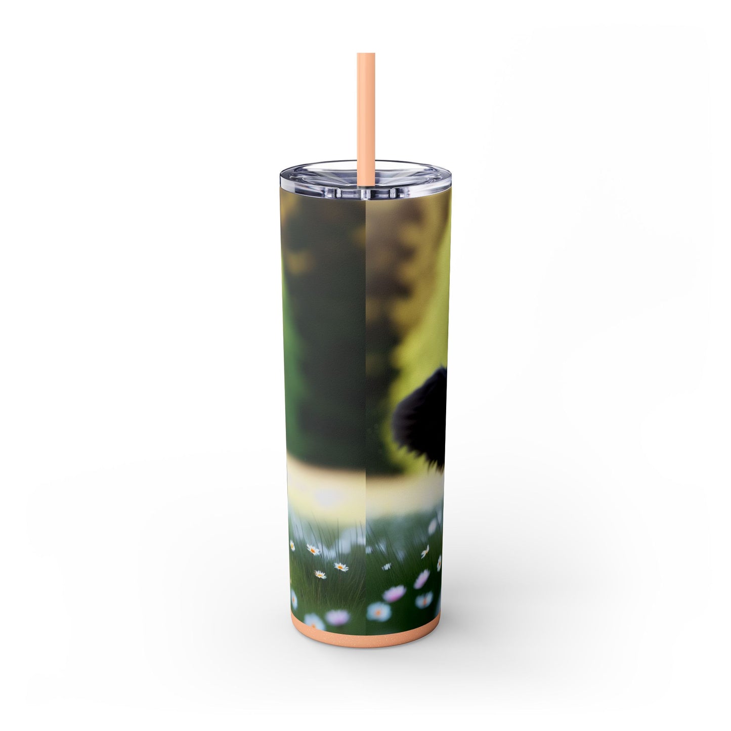 Newfoundland Skinny Tumbler with Straw, 20oz