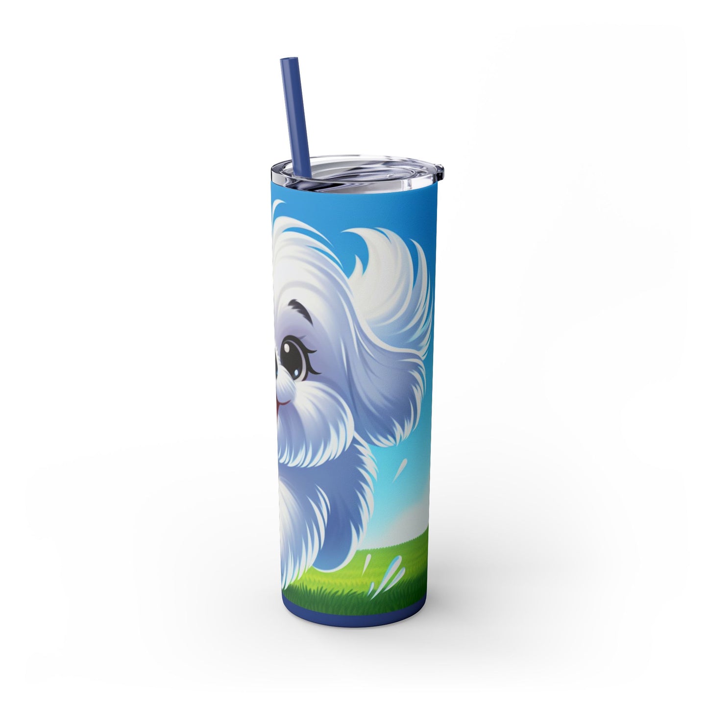 Maltese Tumbler with Straw, 20oz