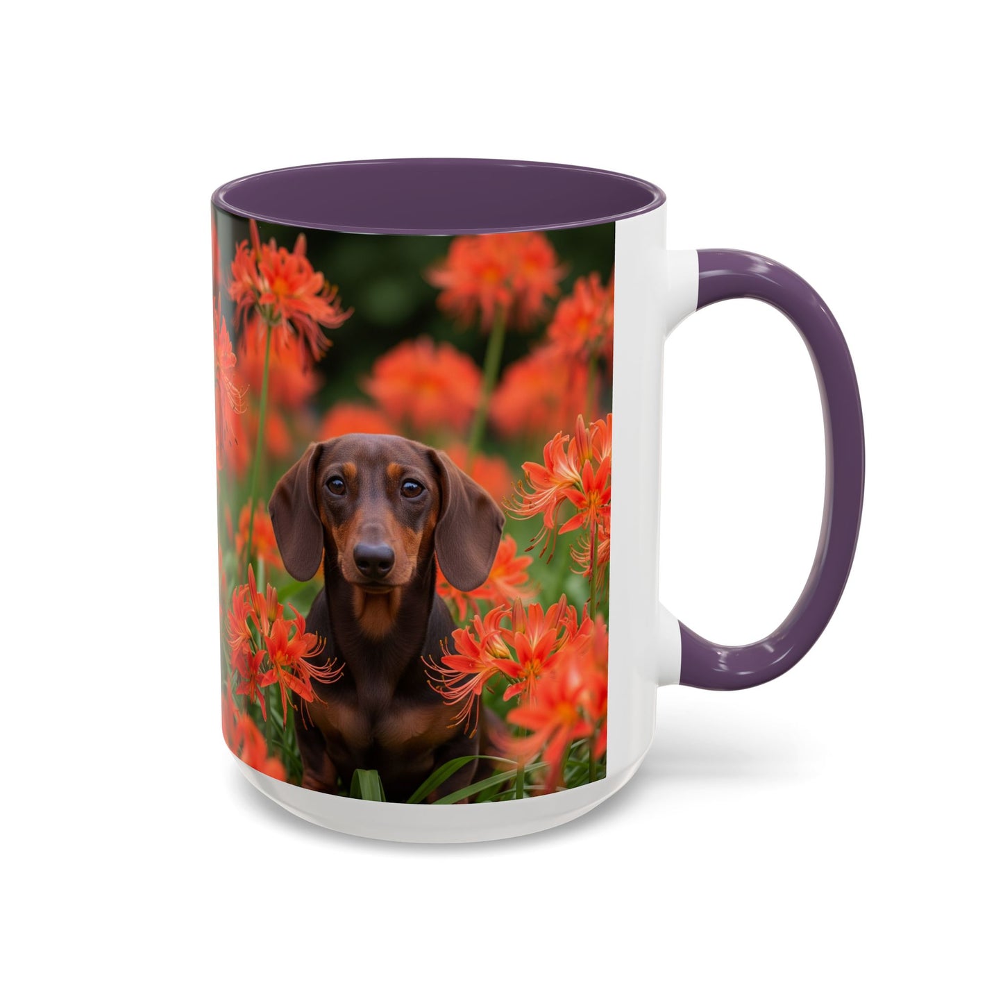 Dachshund Accent Coffee Mug - Perfect Gift for Dog Lovers