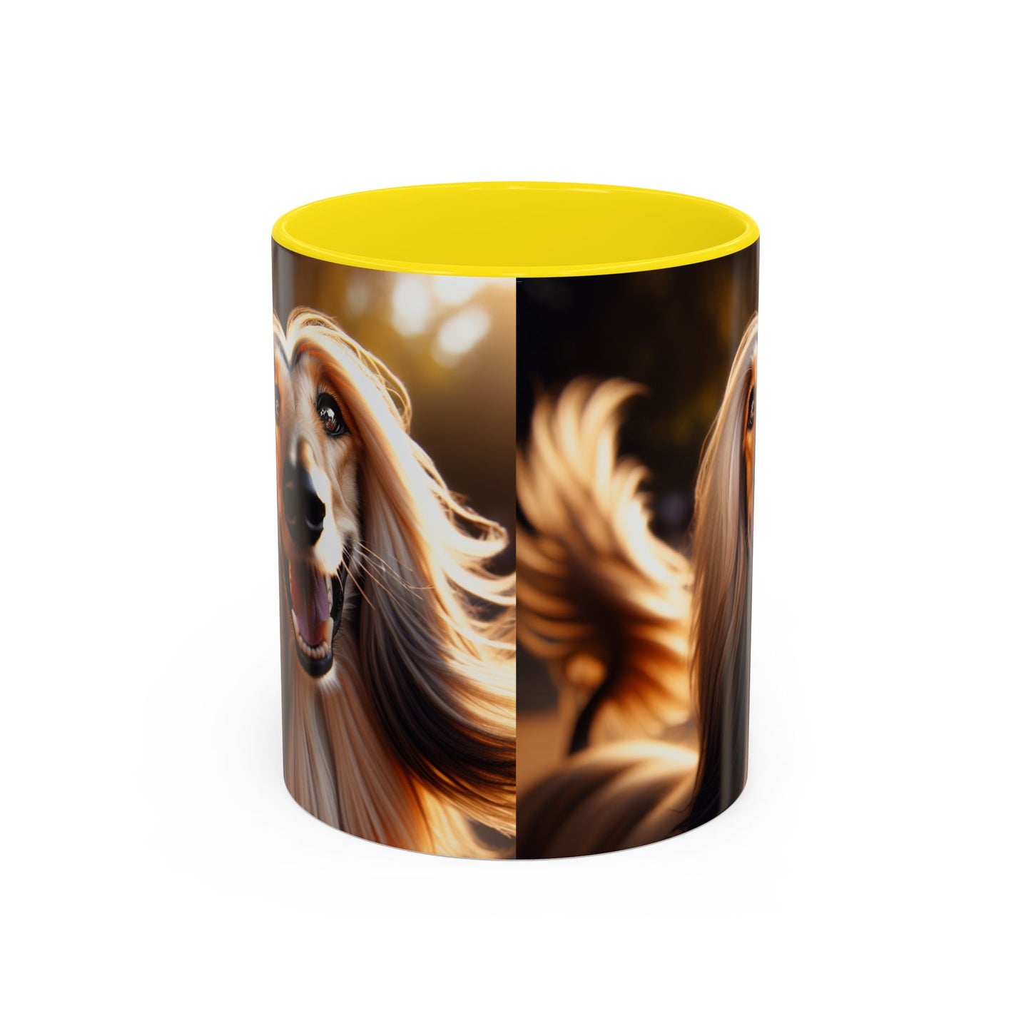 Afghan Hound Accent Coffee Mug - Perfect Gift for Dog Lovers