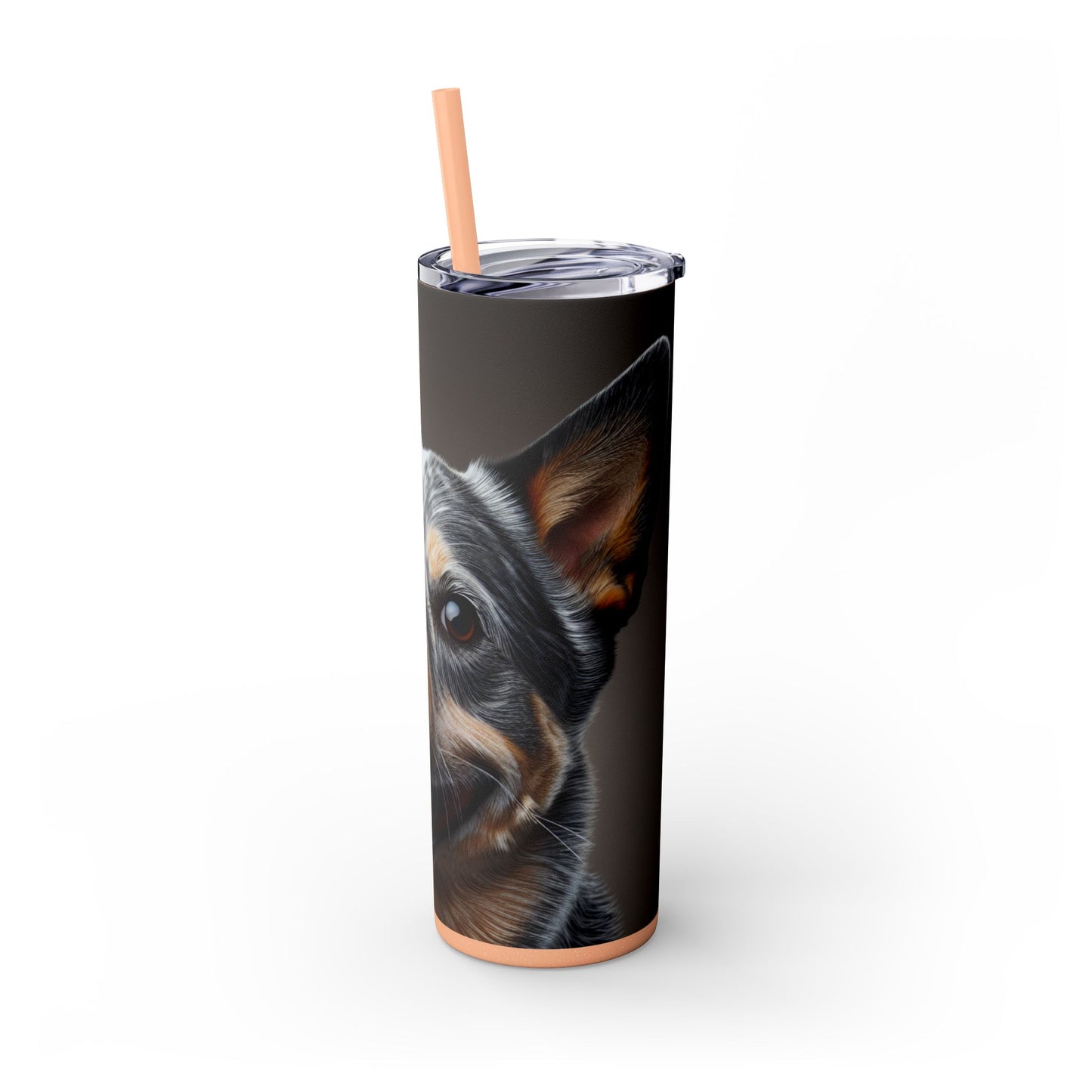 Australian Cattle Dog Tumbler with Straw, 20oz