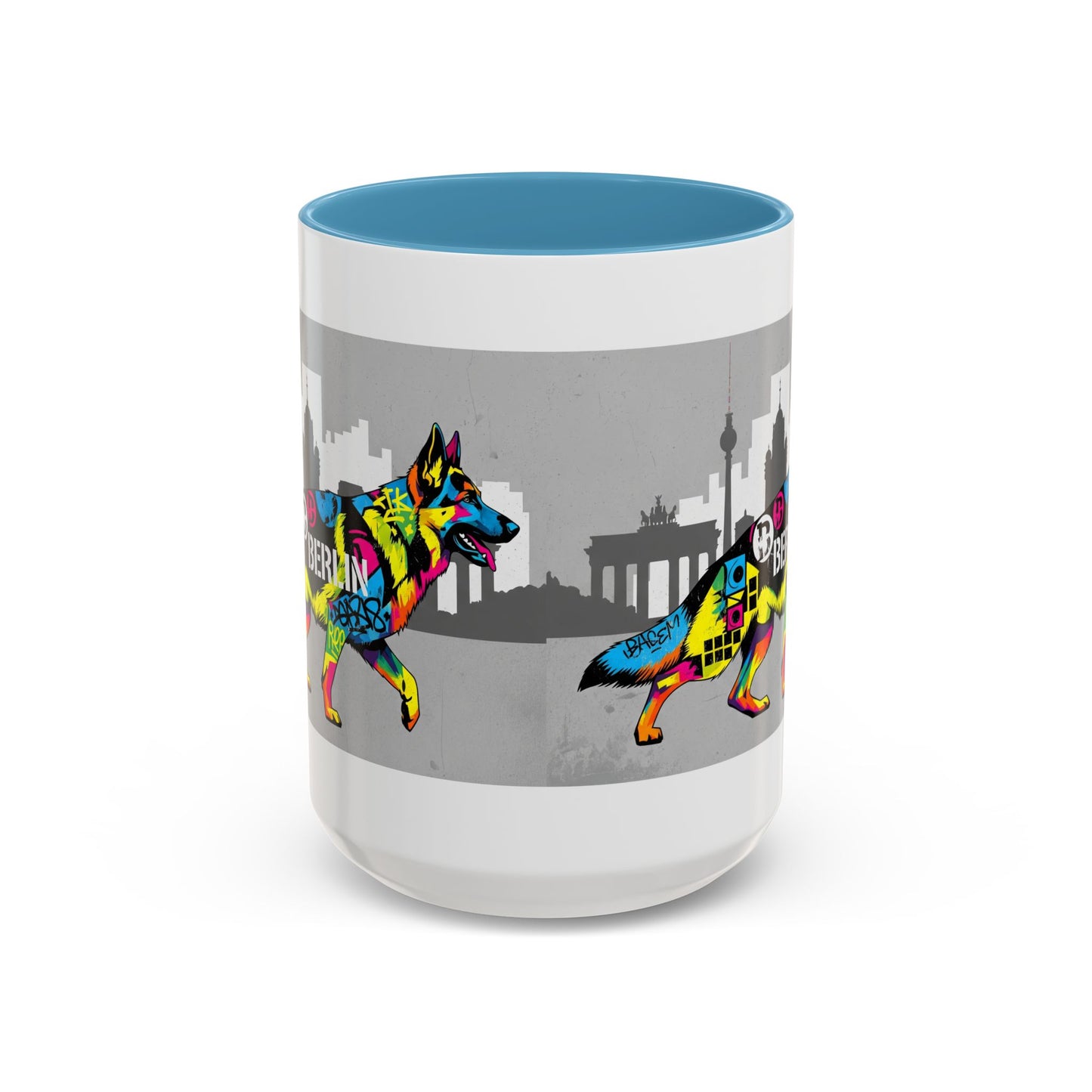 German Shepherd Accent Coffee Mug - Perfect Gift for Dog Lovers