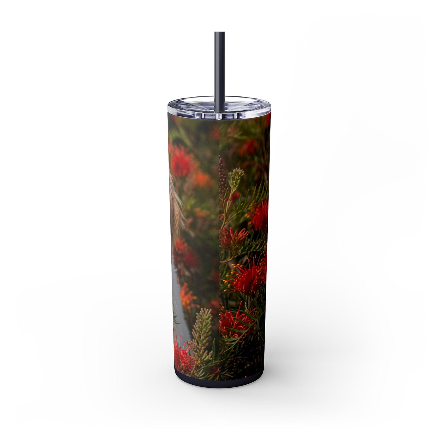Labradoodle Tumbler with Straw, 20oz