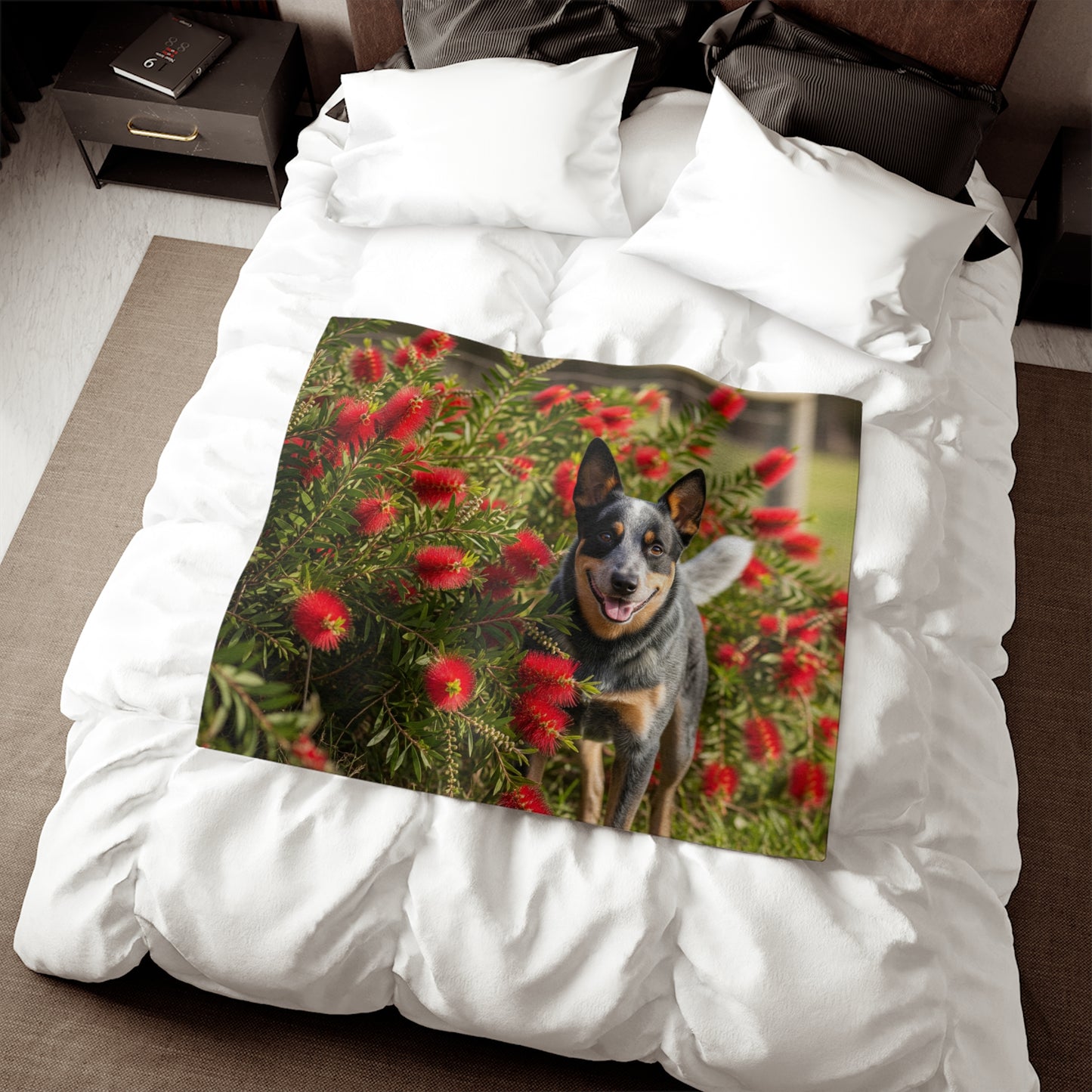 Australian Cattle Dog Sweatshirt Blanket