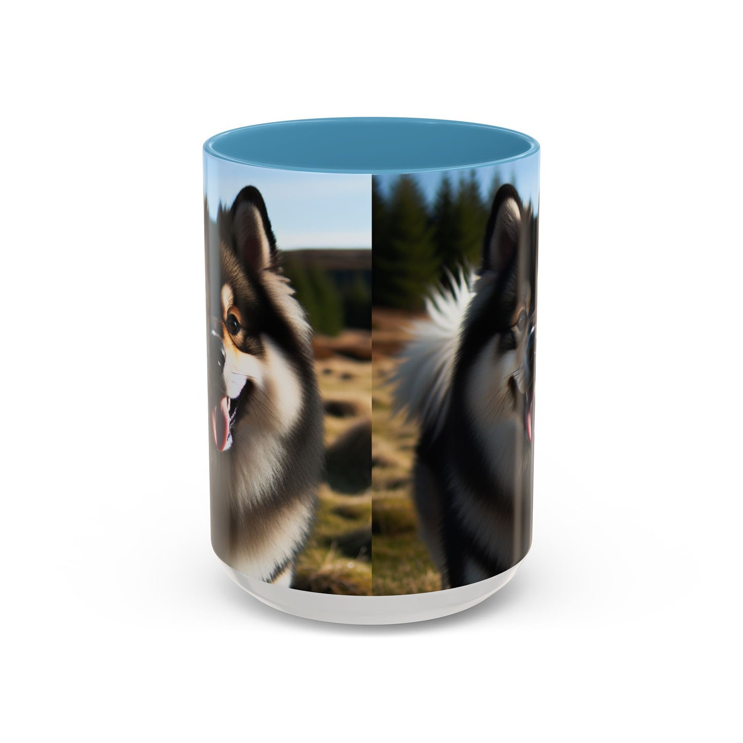 Norwegian Buhund Accent Coffee Mug - Perfect Gift for Dog Lovers