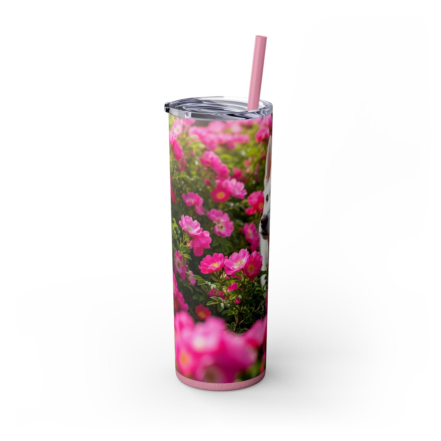 Norrbottenspets Skinny Tumbler with Straw, 20oz