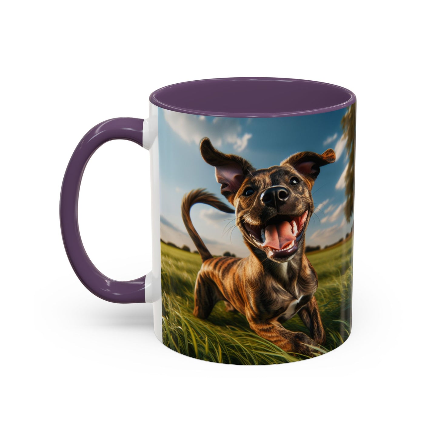 Treeing Tennessee Brindle Accent Coffee Mug - Perfect Gift for Dog Lovers