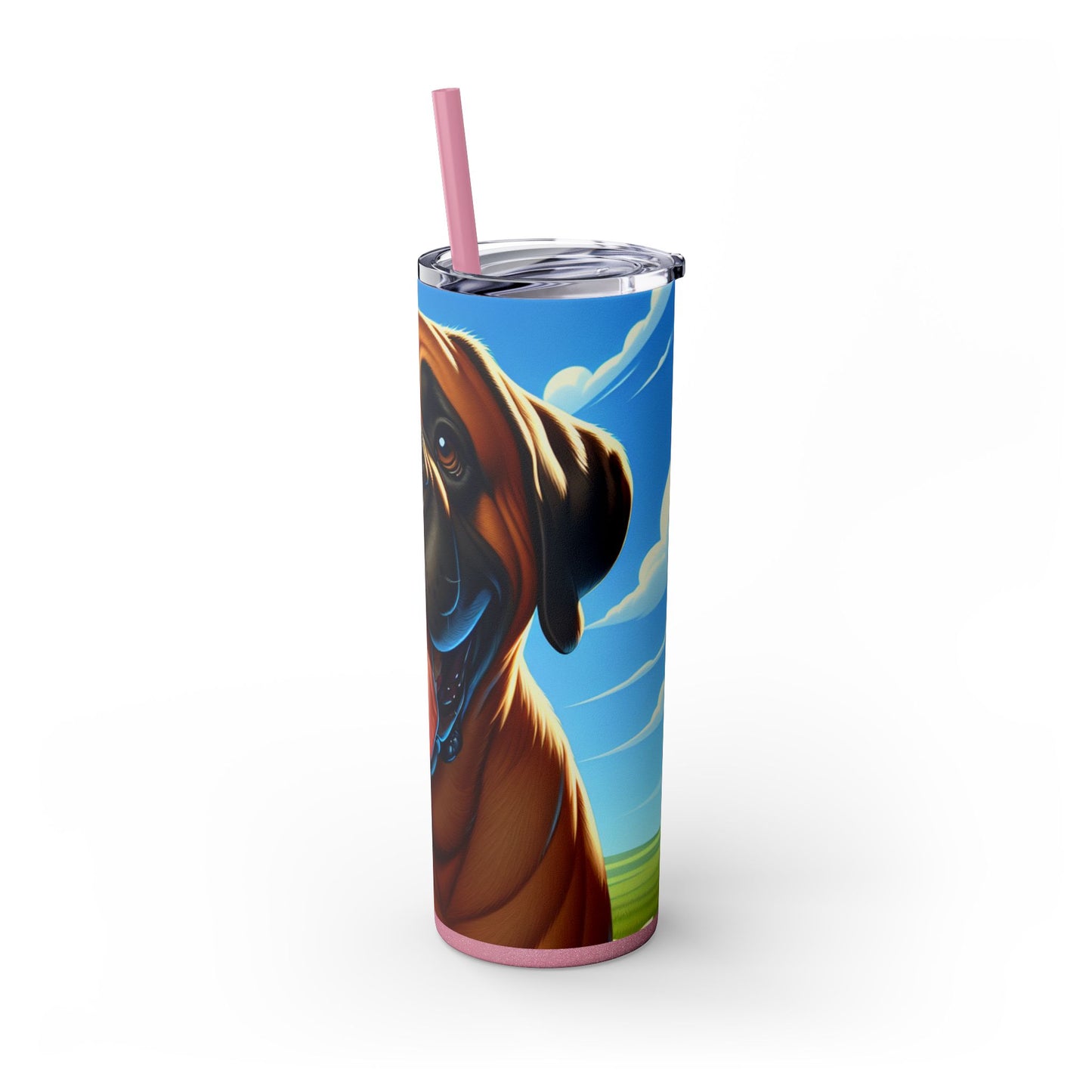 Mastiff Tumbler with Straw, 20oz