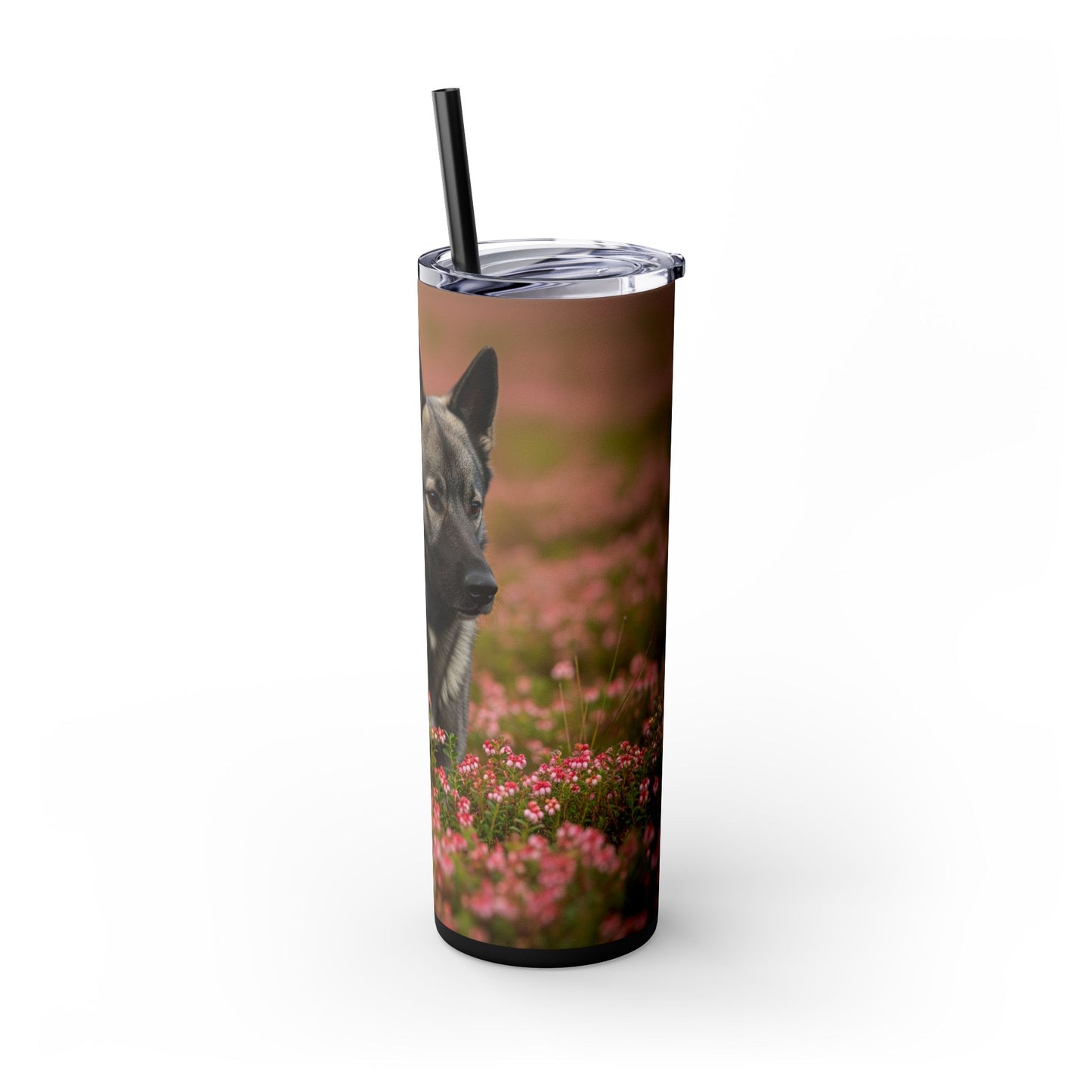 Norwegian Elkhound Tumbler with Straw, 20oz
