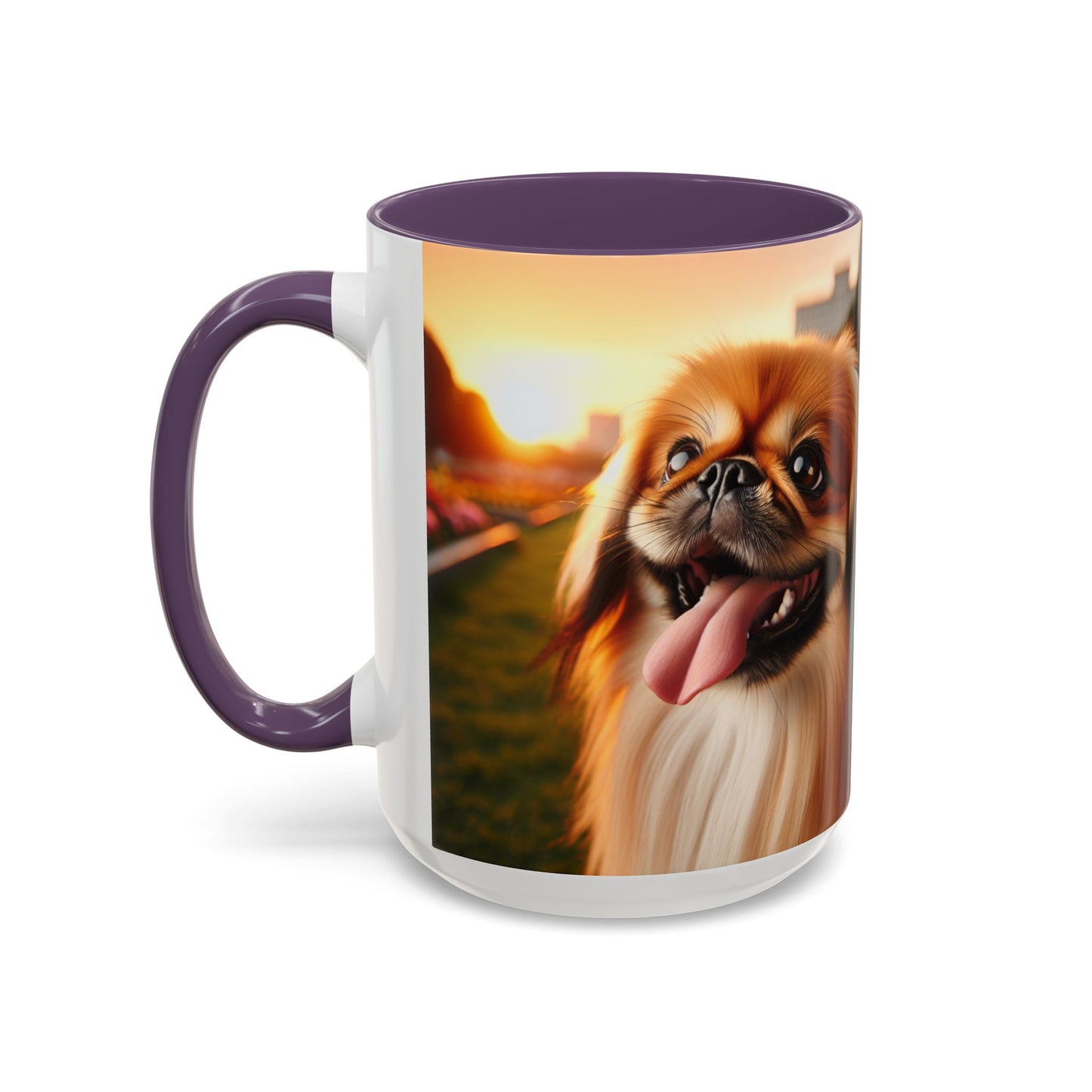 Pekingese Accent Coffee Mug - Perfect Gift for Dog Lovers