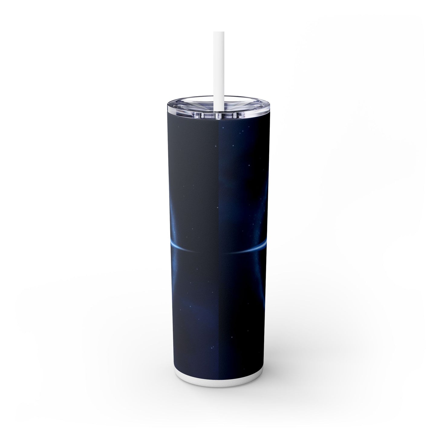 North Star Skinny Tumbler with Straw, 20oz