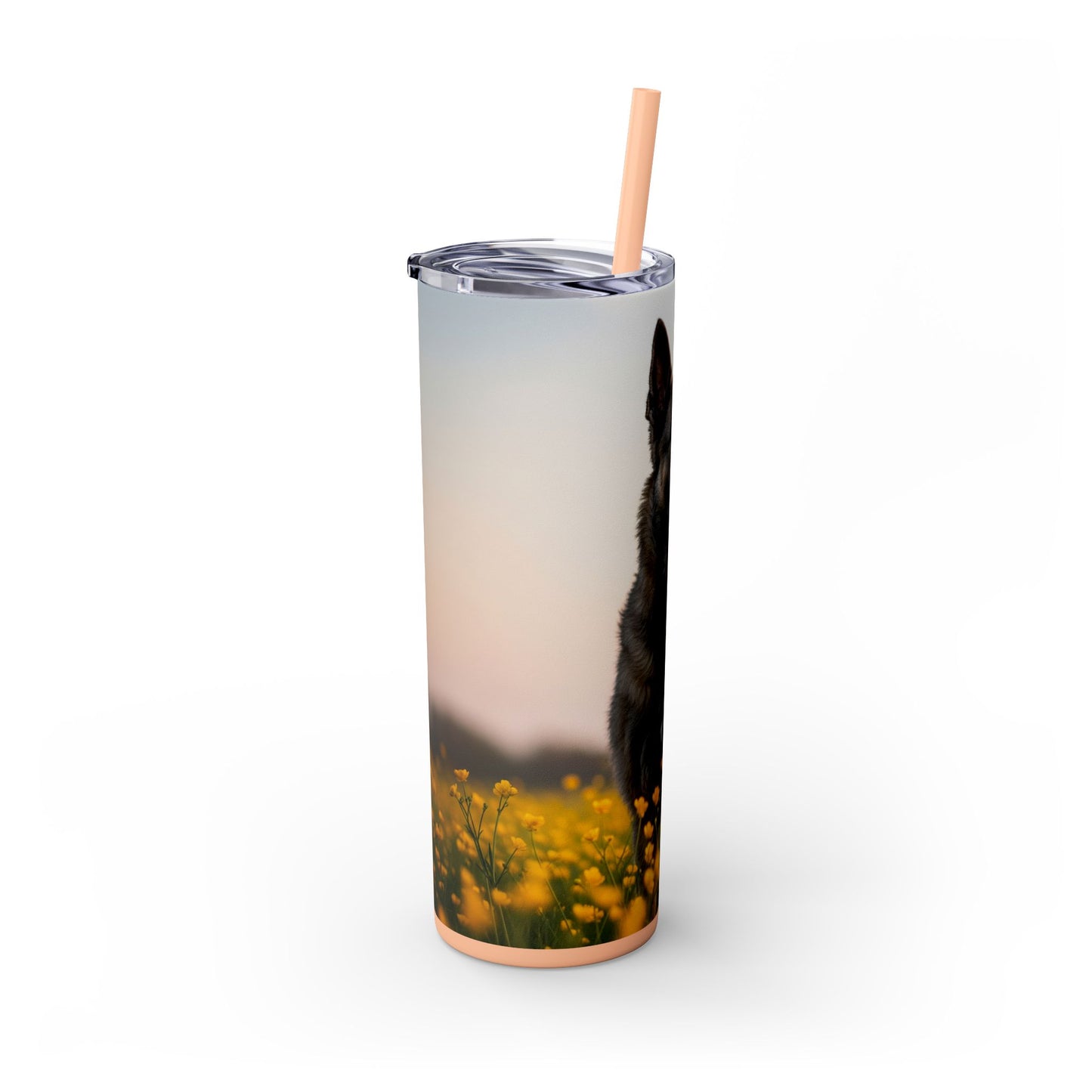 Bouvier des Flandres Tumbler with Straw, 20oz