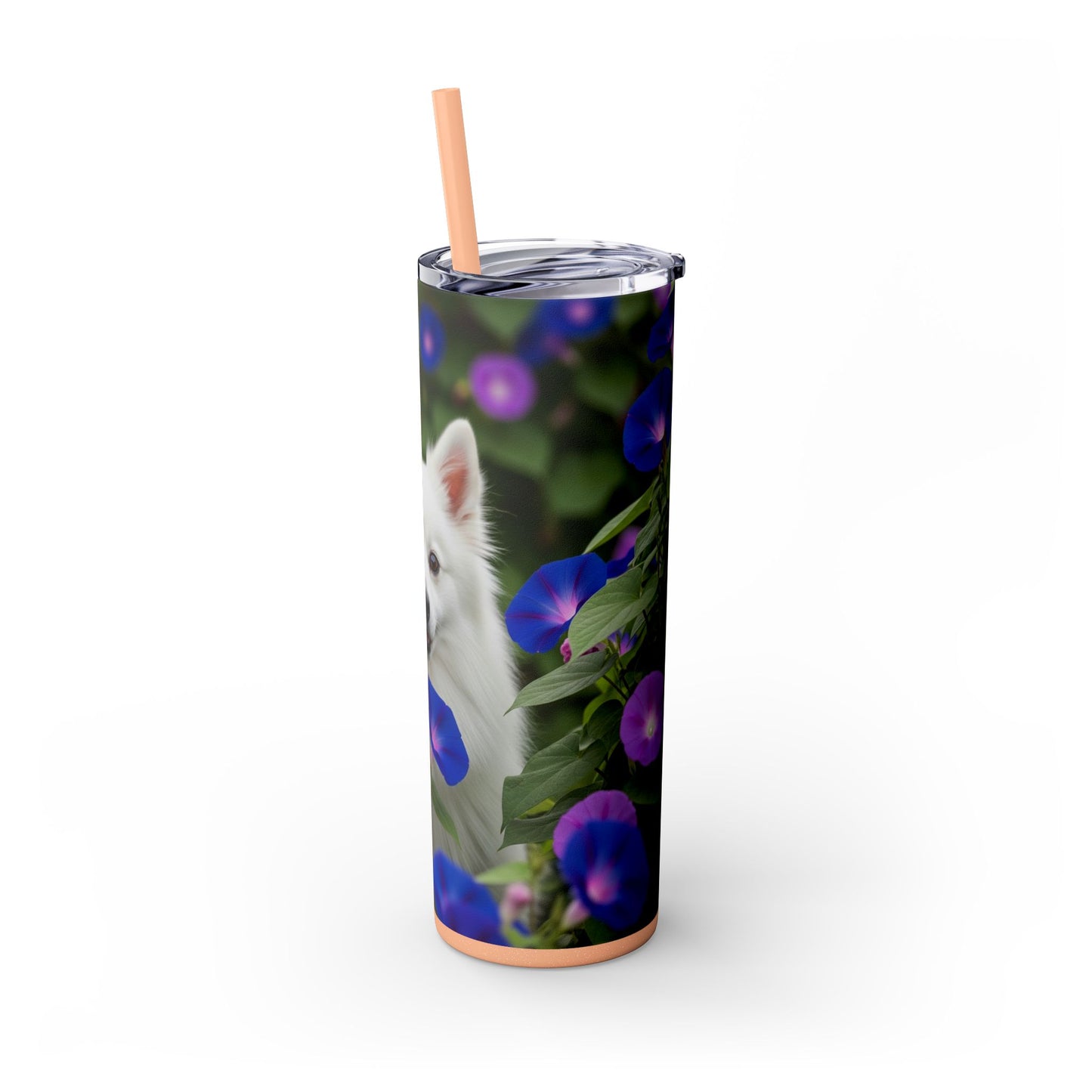Japanese Spitz Tumbler with Straw, 20oz