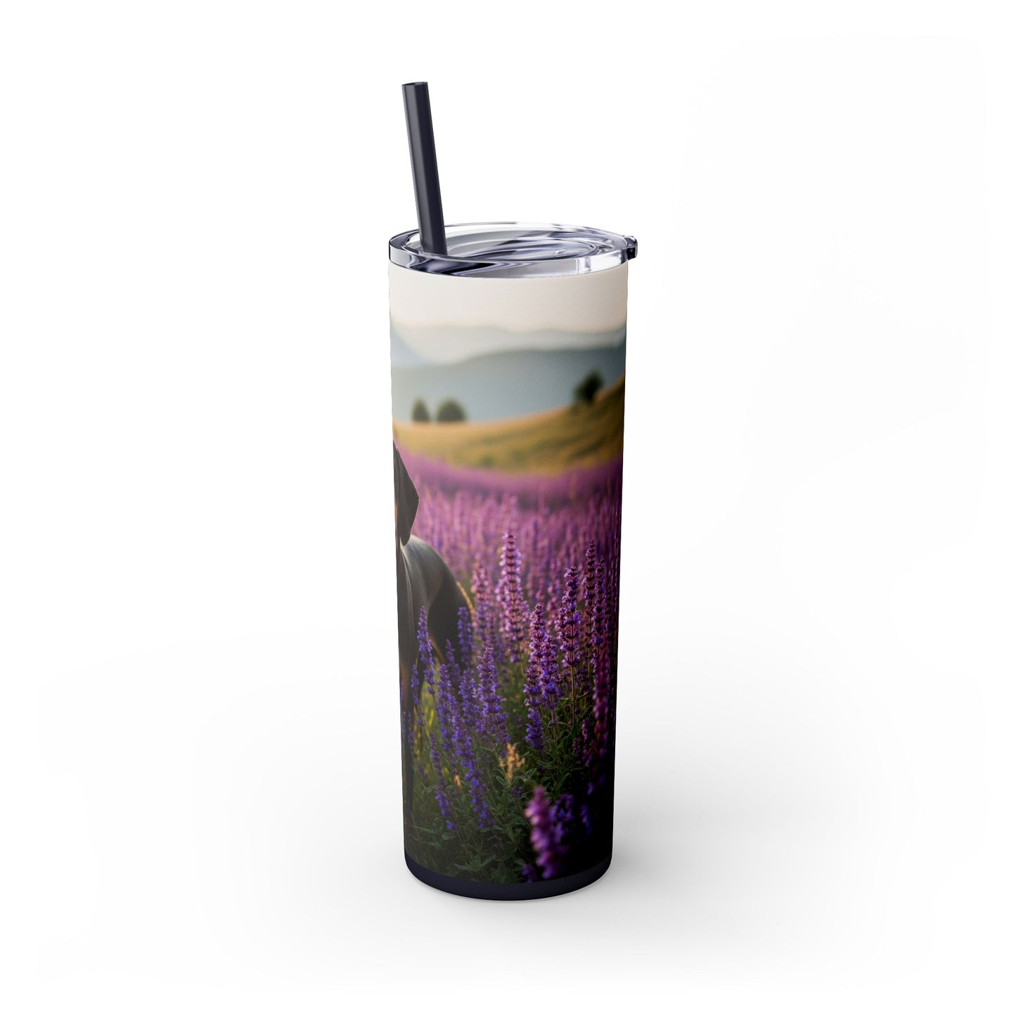Transylvanian Hound Tumbler with Straw, 20oz