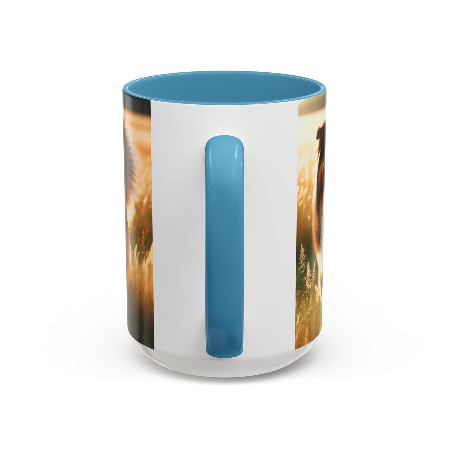 Bohemian Shepherd Accent Coffee Mug - Perfect Gift for Dog Lovers