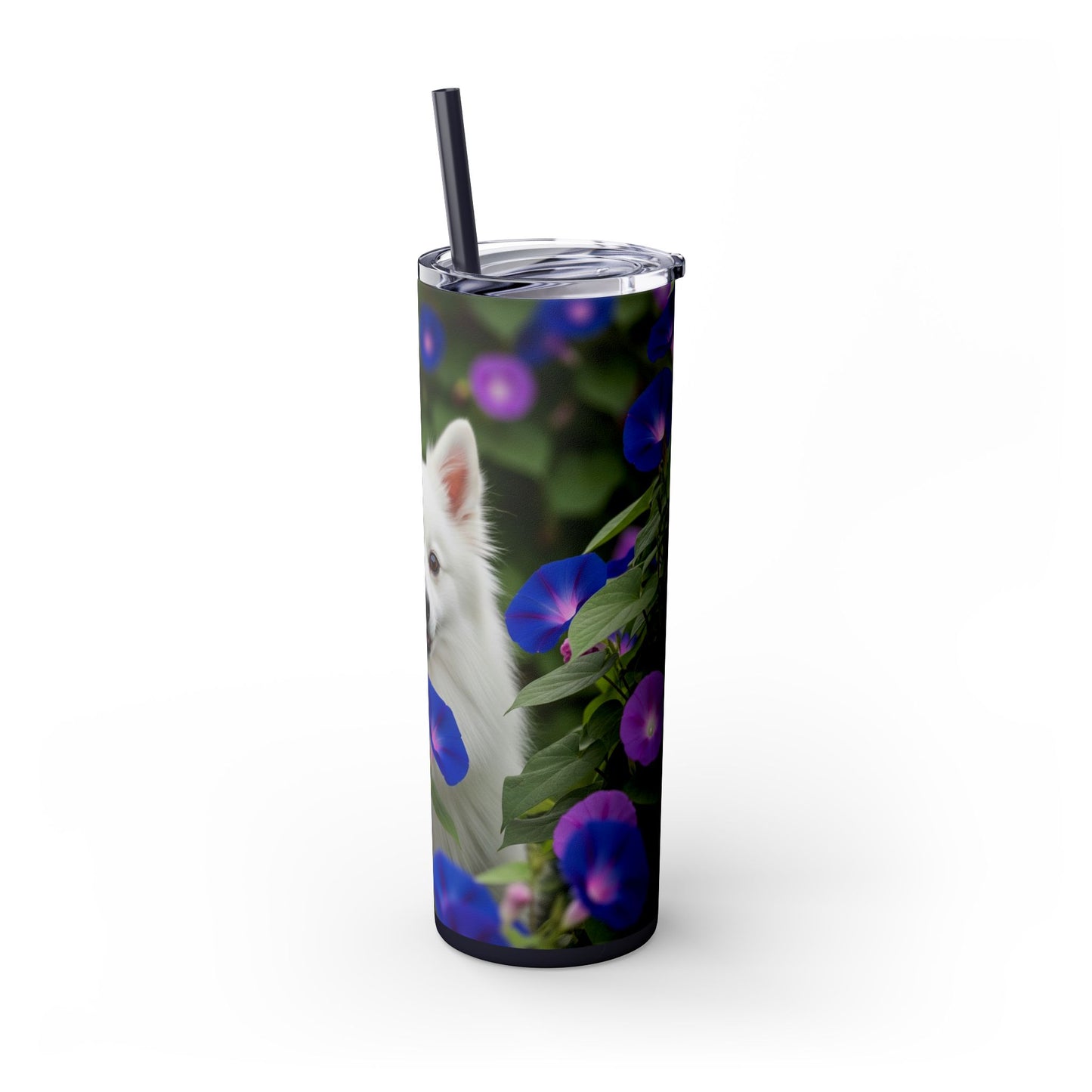 Japanese Spitz Tumbler with Straw, 20oz