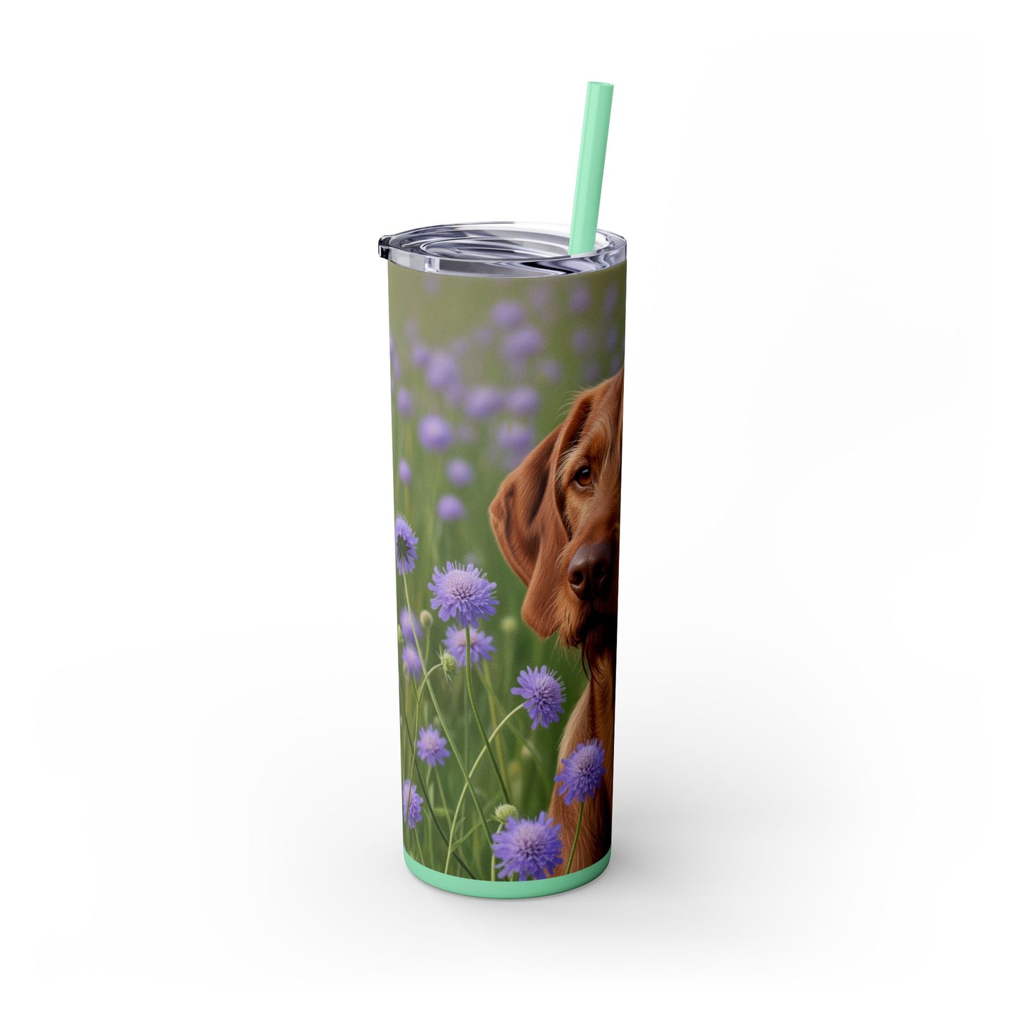 Hungarian Wirehaired Vizsla Tumbler with Straw, 20oz
