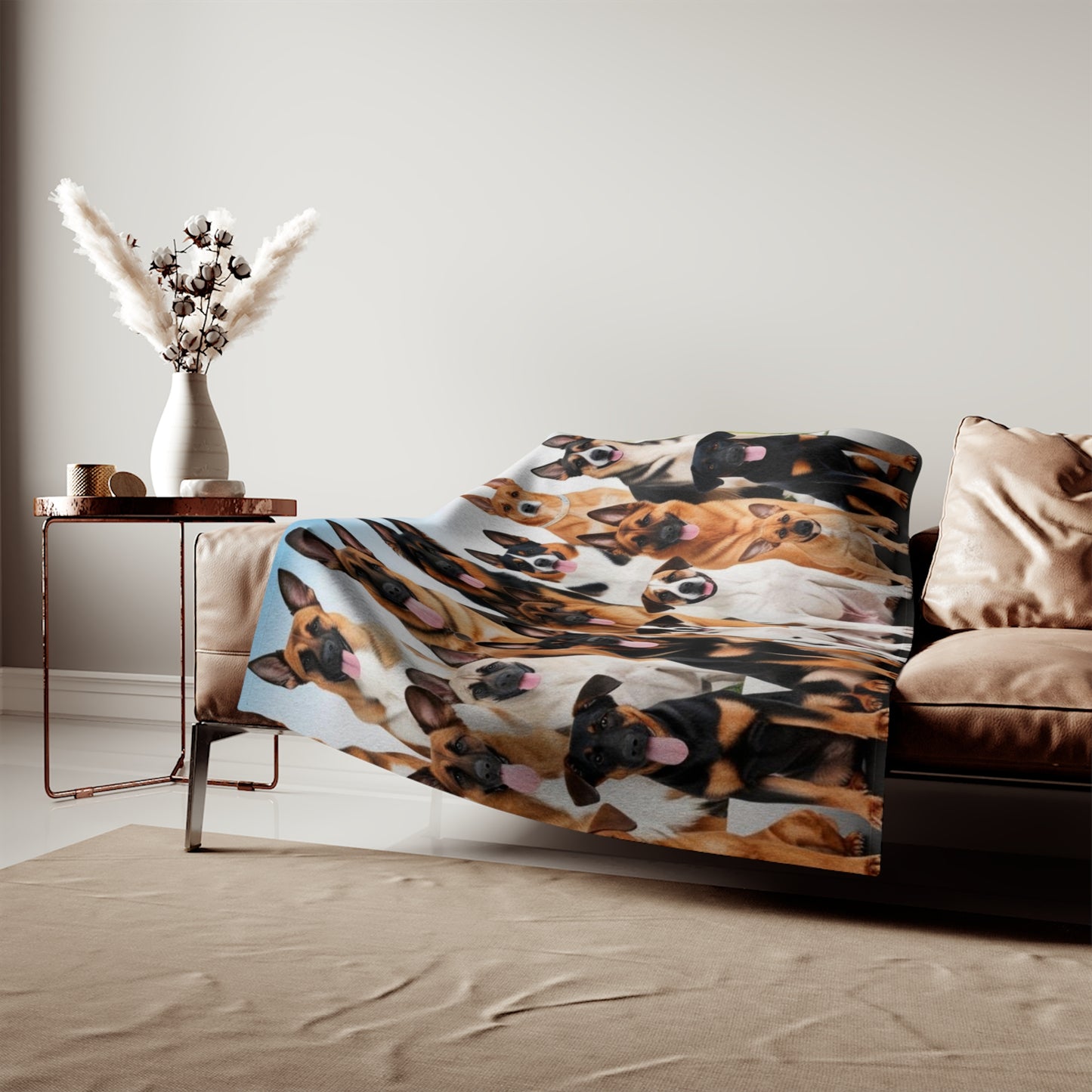 German Dogs Sweatshirt Blanket