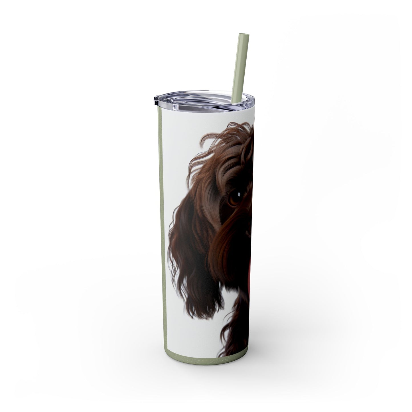 Pont-Audemer Spaniel Tumbler with Straw, 20oz